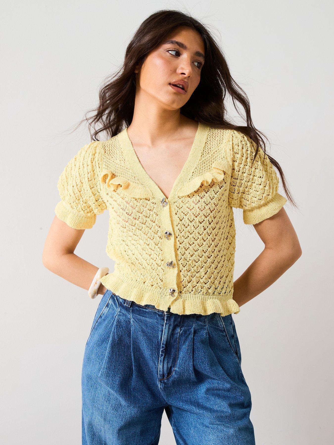v-by-very-v-neck-frill-cardigan-yellow