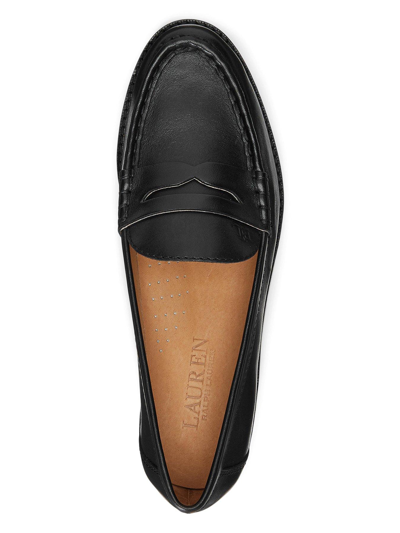  image of lauren-by-ralph-lauren-wynnie-loafers-black
