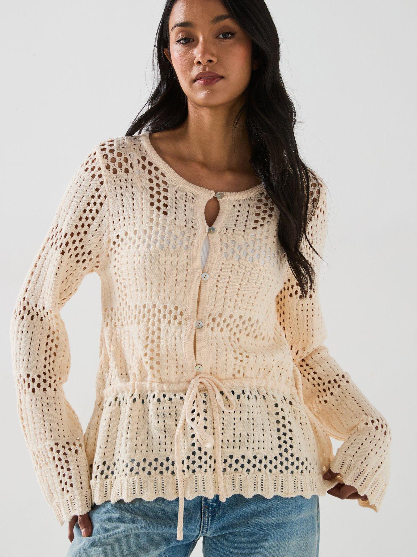 v-by-very-cotton-rich-crochet-knitted-top-cream