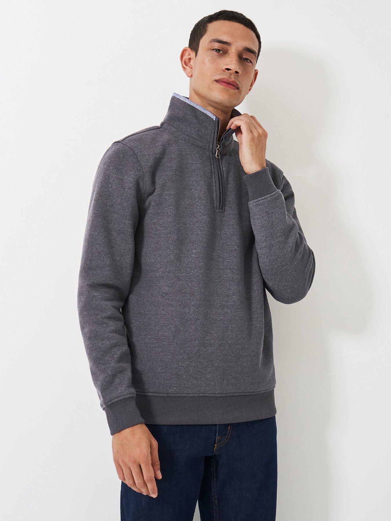 crew-clothing-classic-12-zip-crew-sweat-dark-grey