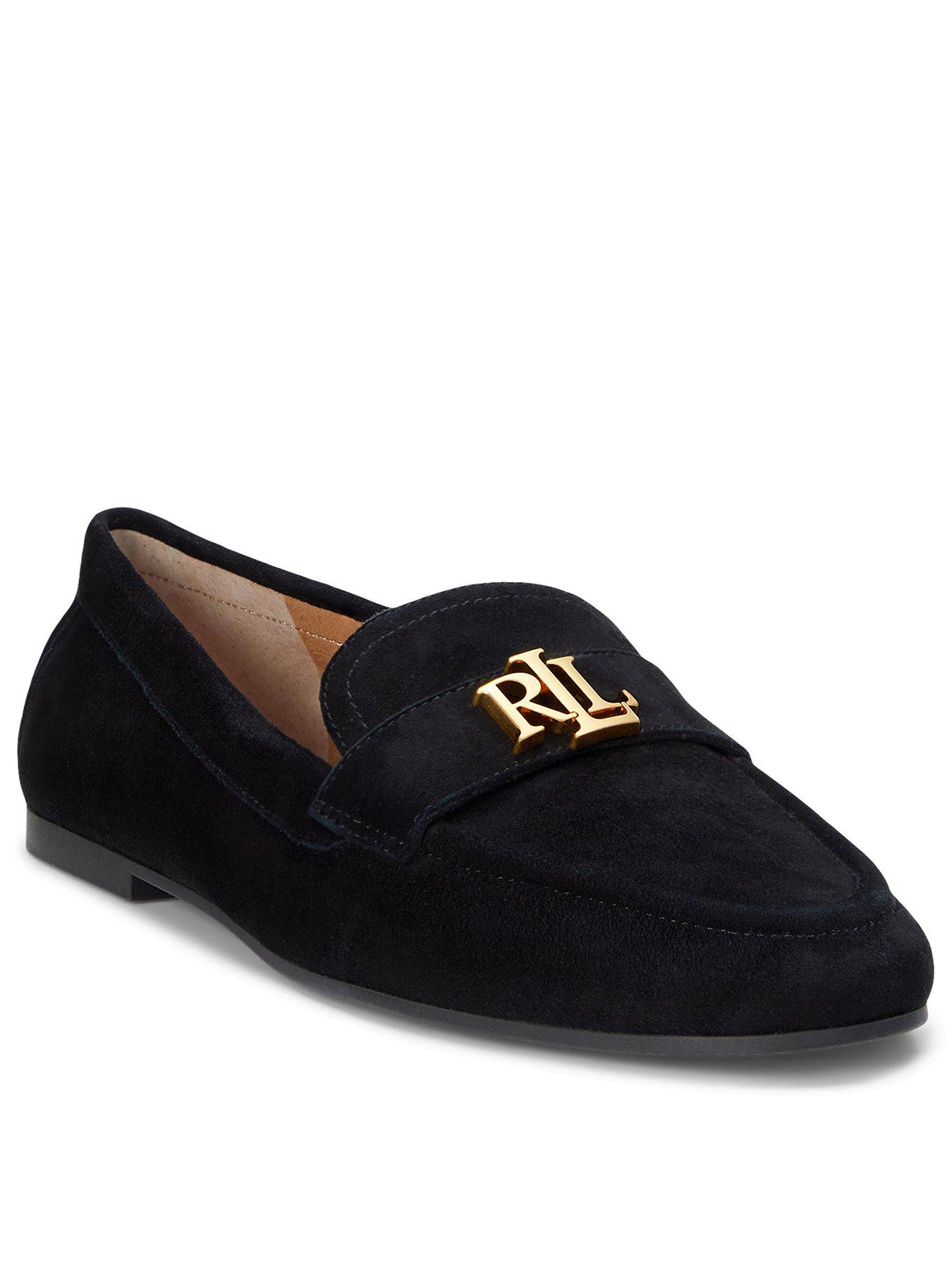 Image 1 of 4 of Lauren by Ralph Lauren Averi Loafers - Black