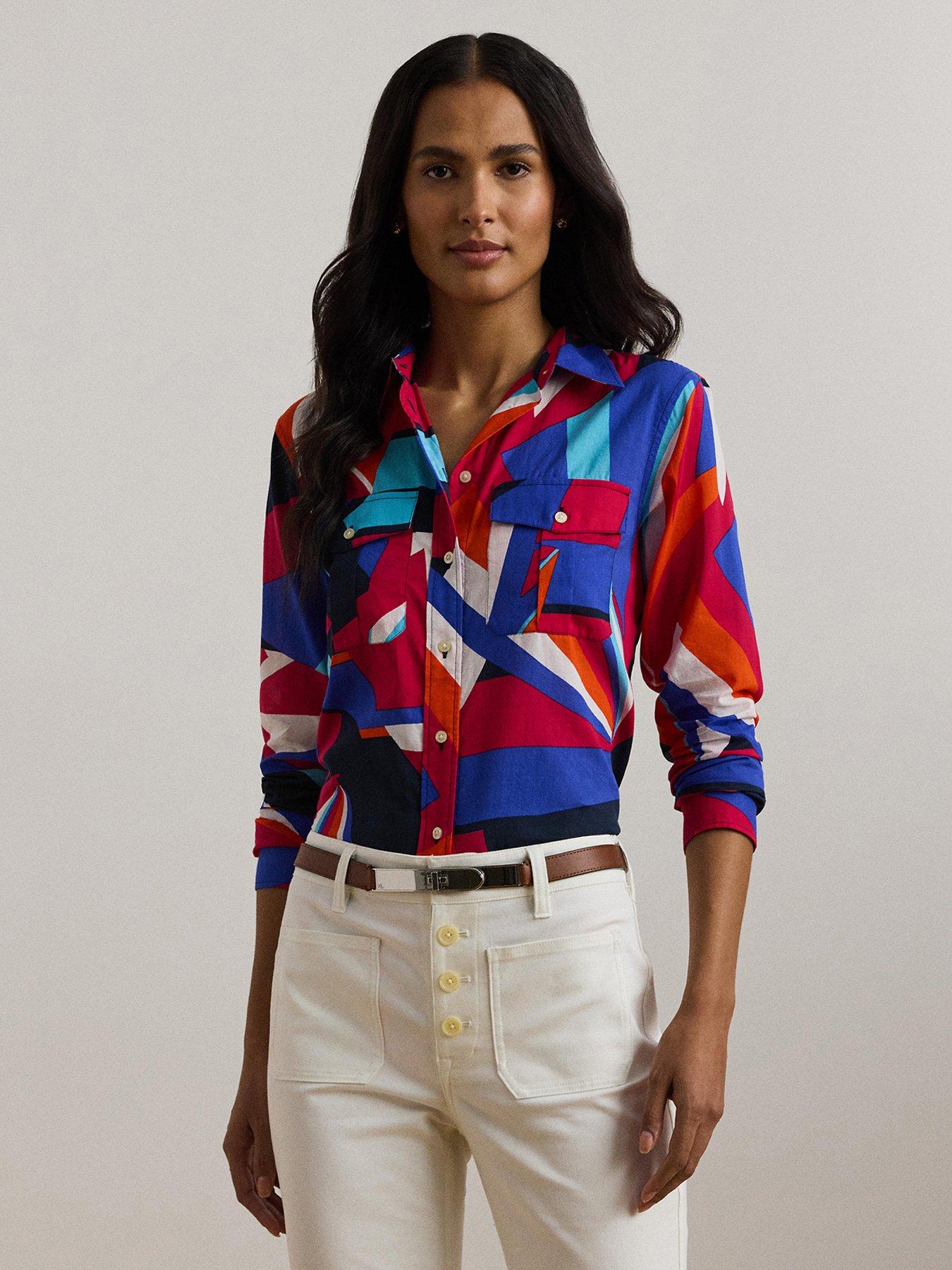 undefined Courtenay Long Sleeve Shirt - Blue