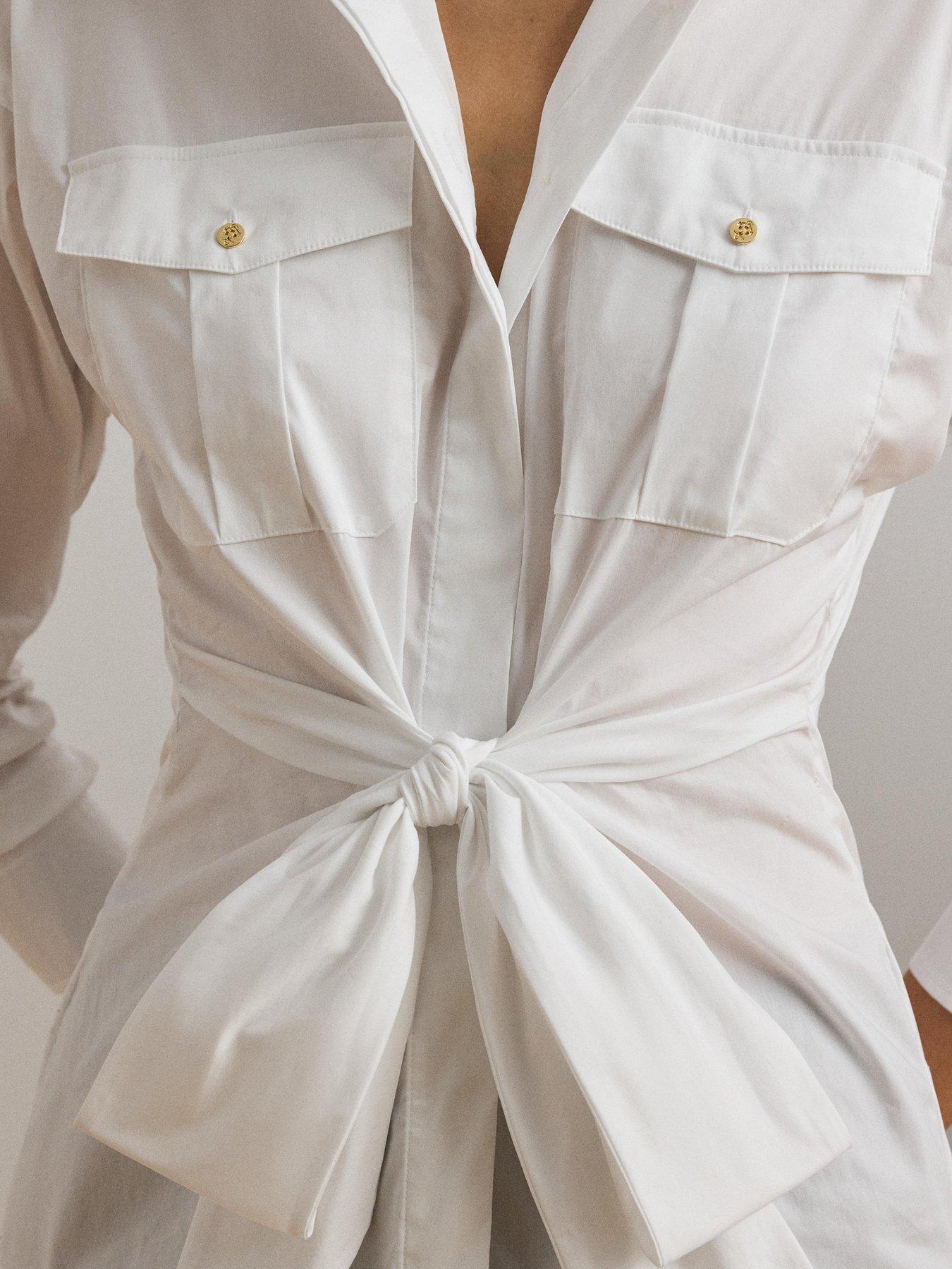  image of lauren-by-ralph-lauren-gionna-long-sleeve-bow-detail-shirt-white