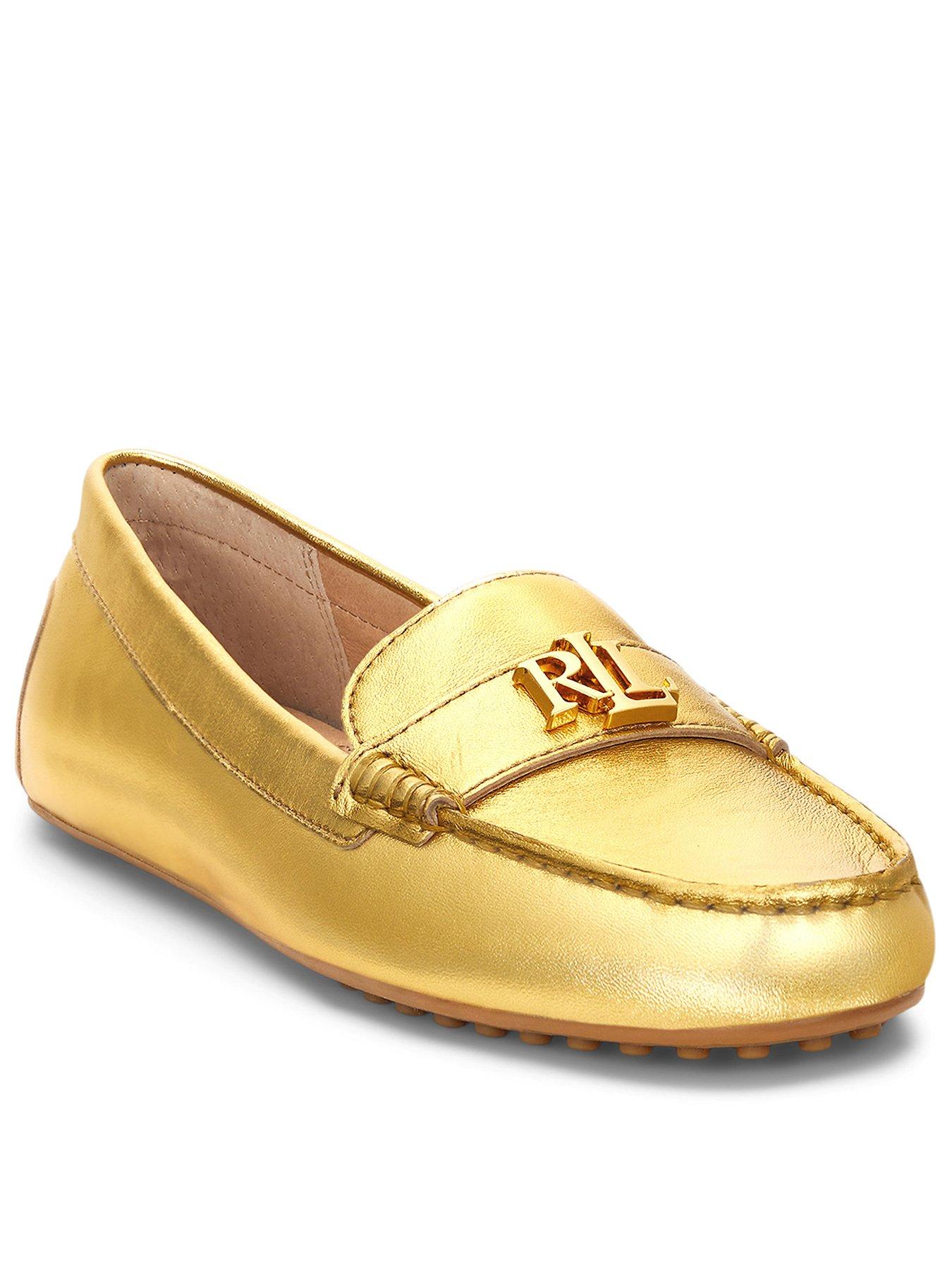 undefined Barnsbury Flat Shoes - Gold