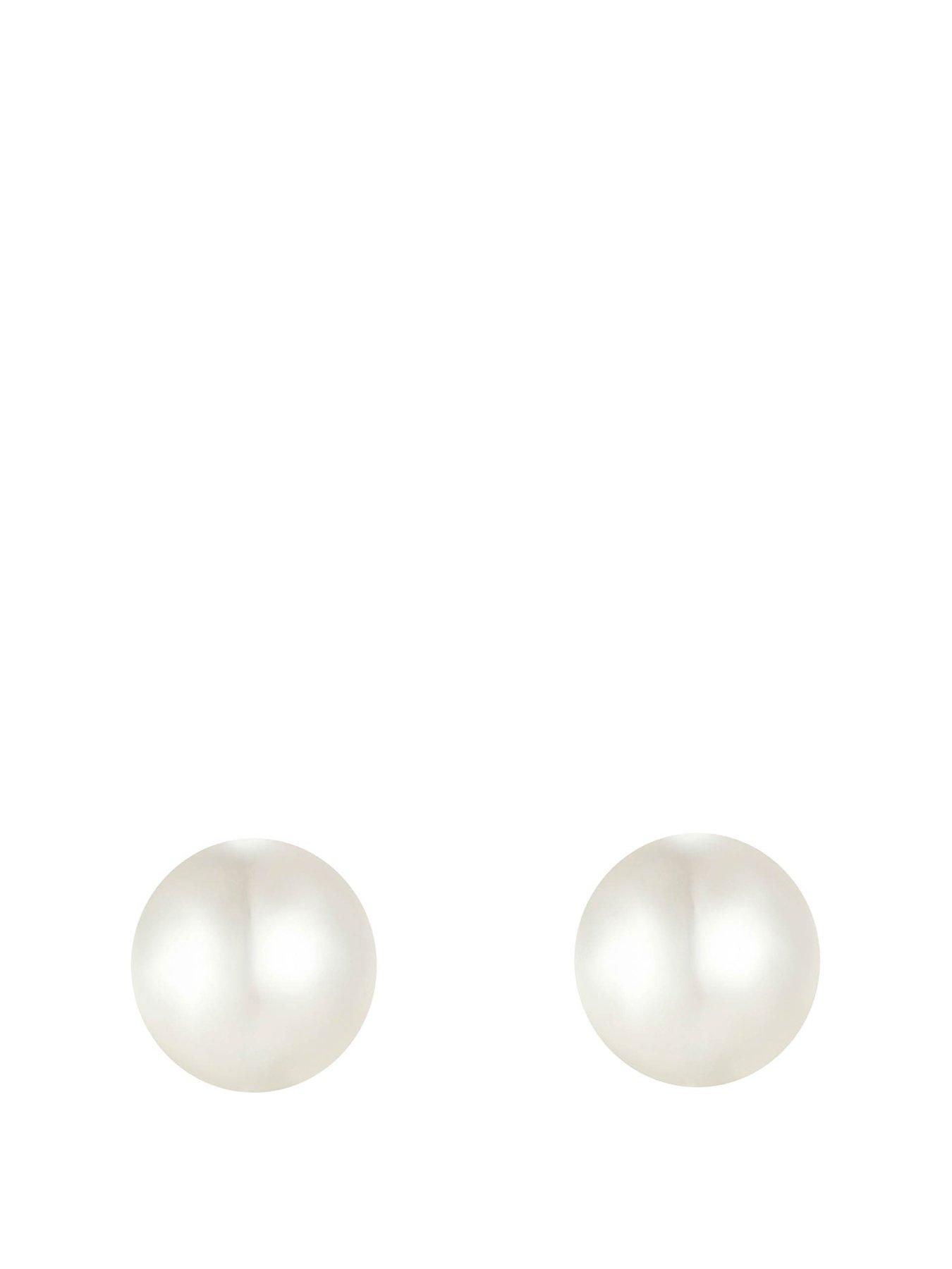  image of the-love-collection-5mm-pearl-stud-earrings