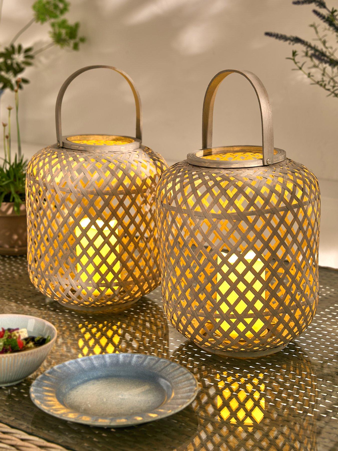 very-home-set-ofnbsp2-garden-lanterns