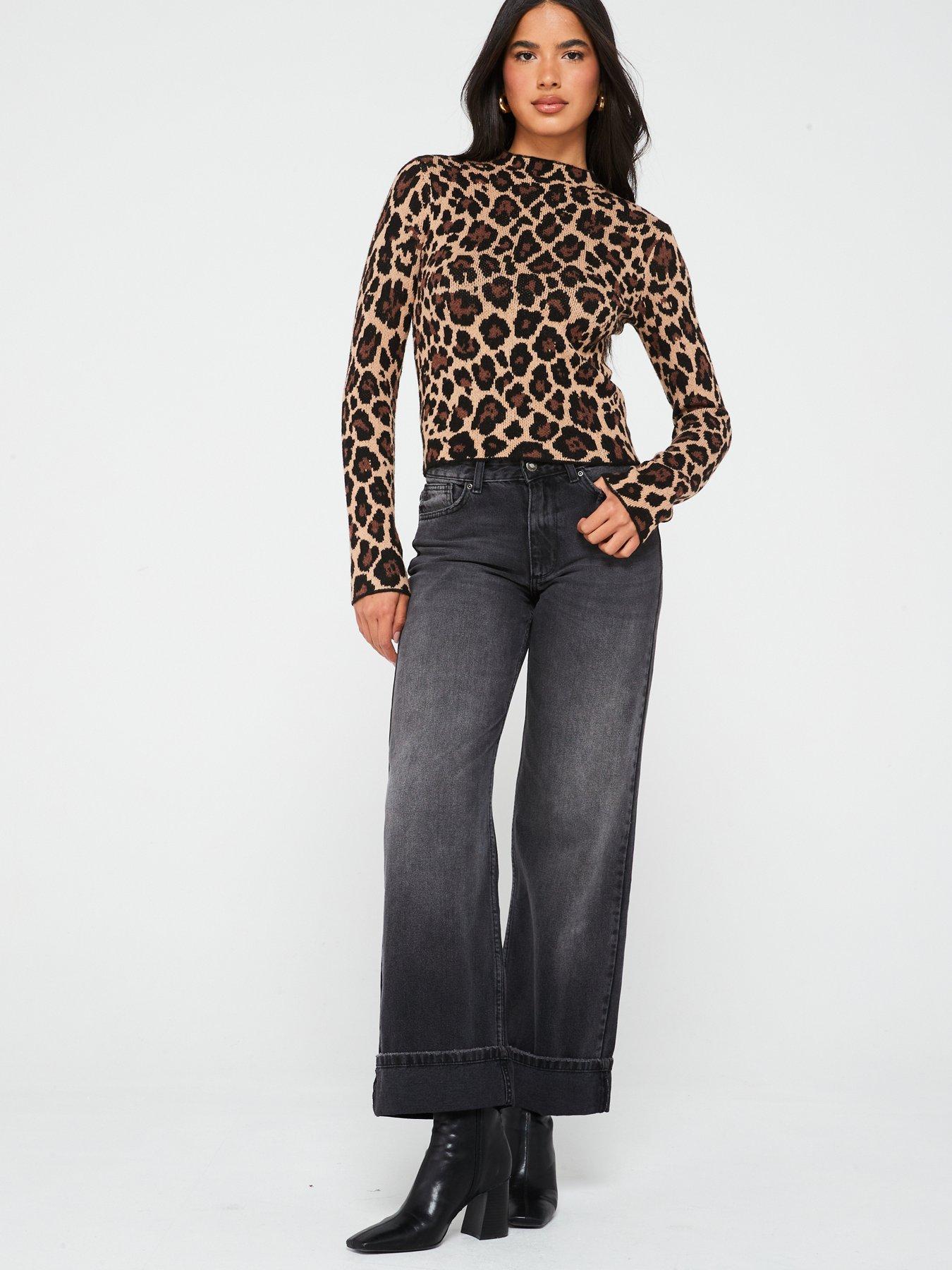 image of vero-moda-long-sleeve-knitted-top-beige