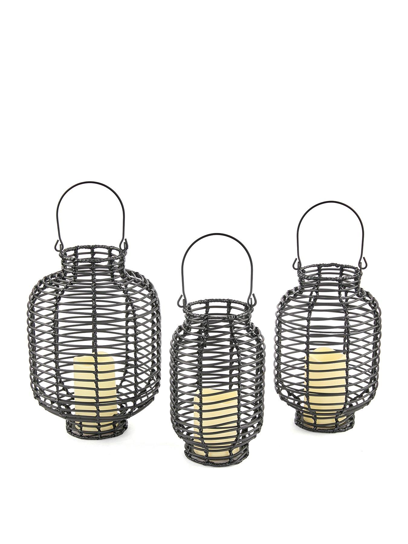  image of the-very-collection-set-3-garden-lanterns