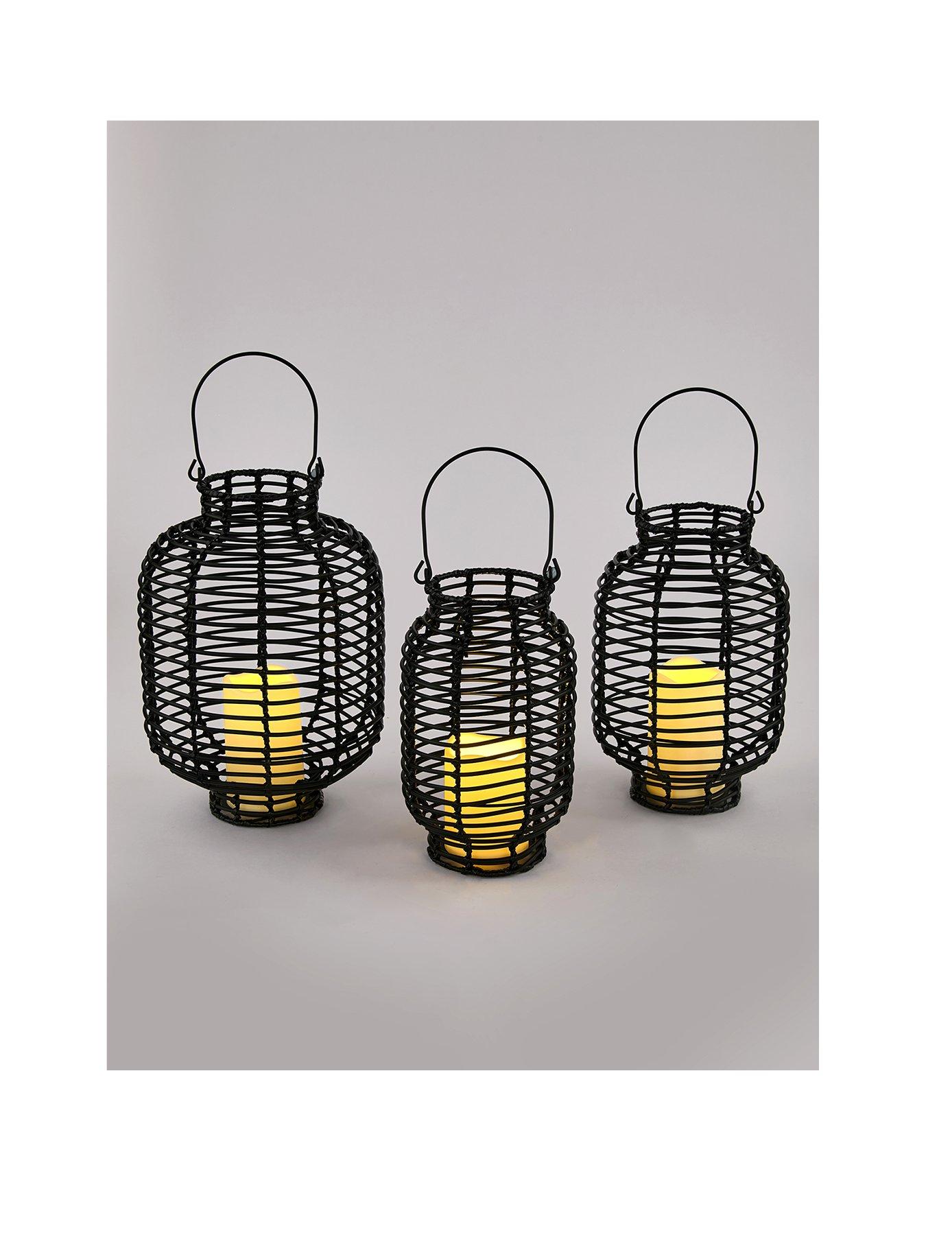  image of the-very-collection-set-3-garden-lanterns
