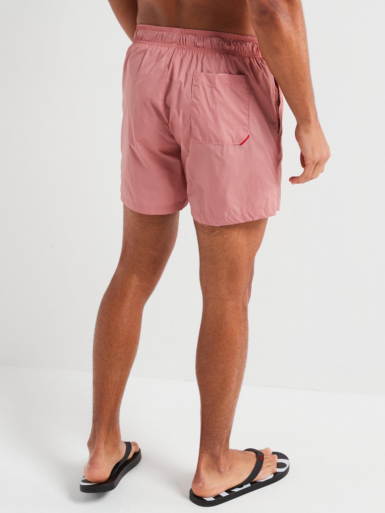  image of hugo-haiti-swim-shorts-pink