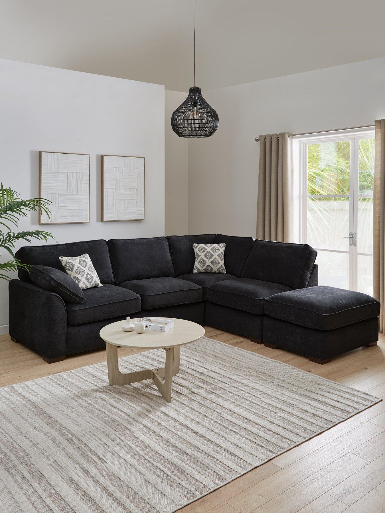 undefined Cesena R/H Fabric Corner Chaise - Made to Order in the UK