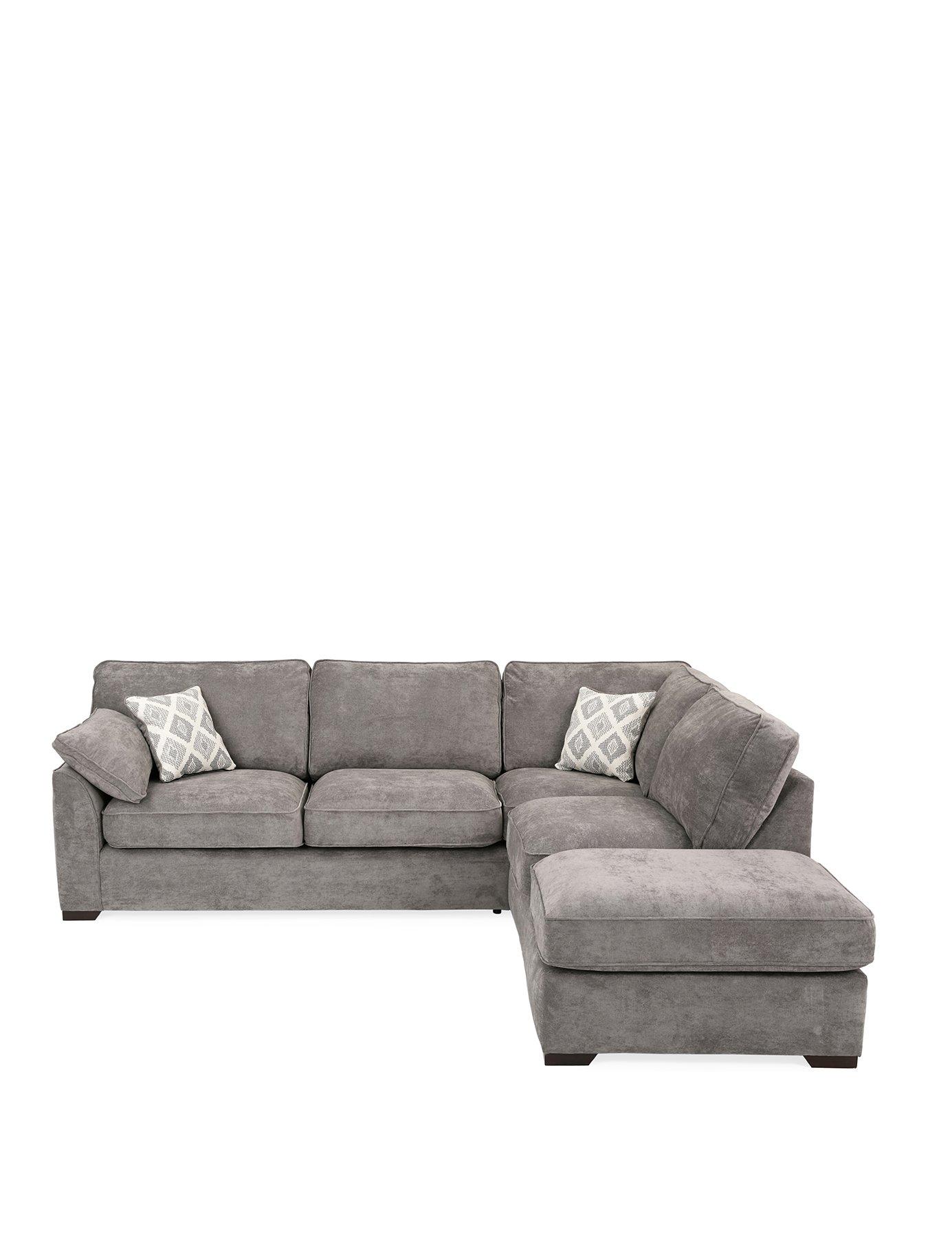  image of very-home-cesena-rh-fabric-corner-chaise