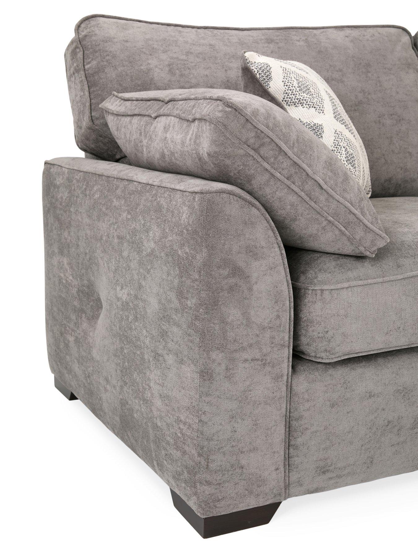  image of very-home-cesena-rh-fabric-corner-chaise