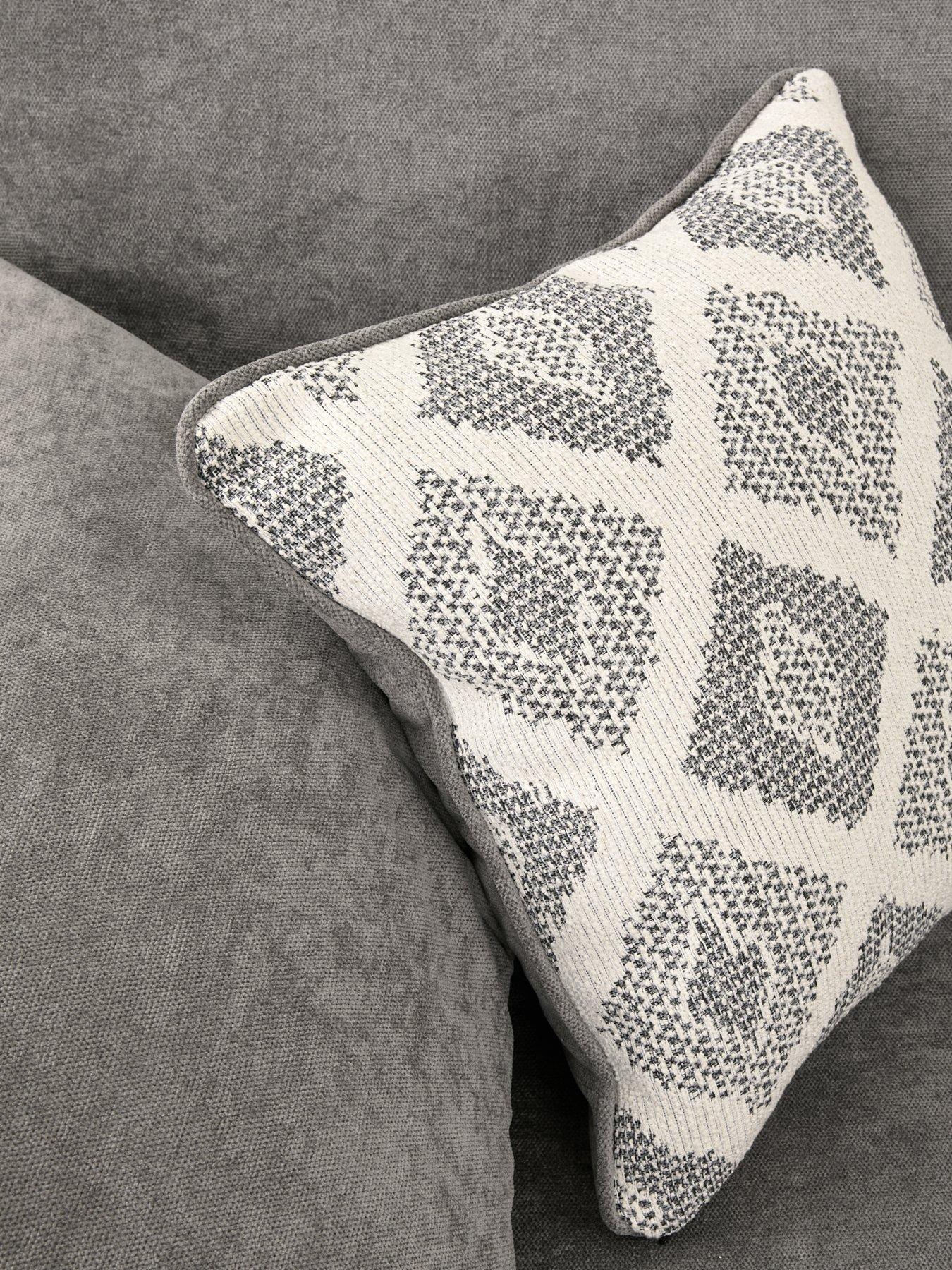  image of very-home-cesena-rh-fabric-corner-chaise