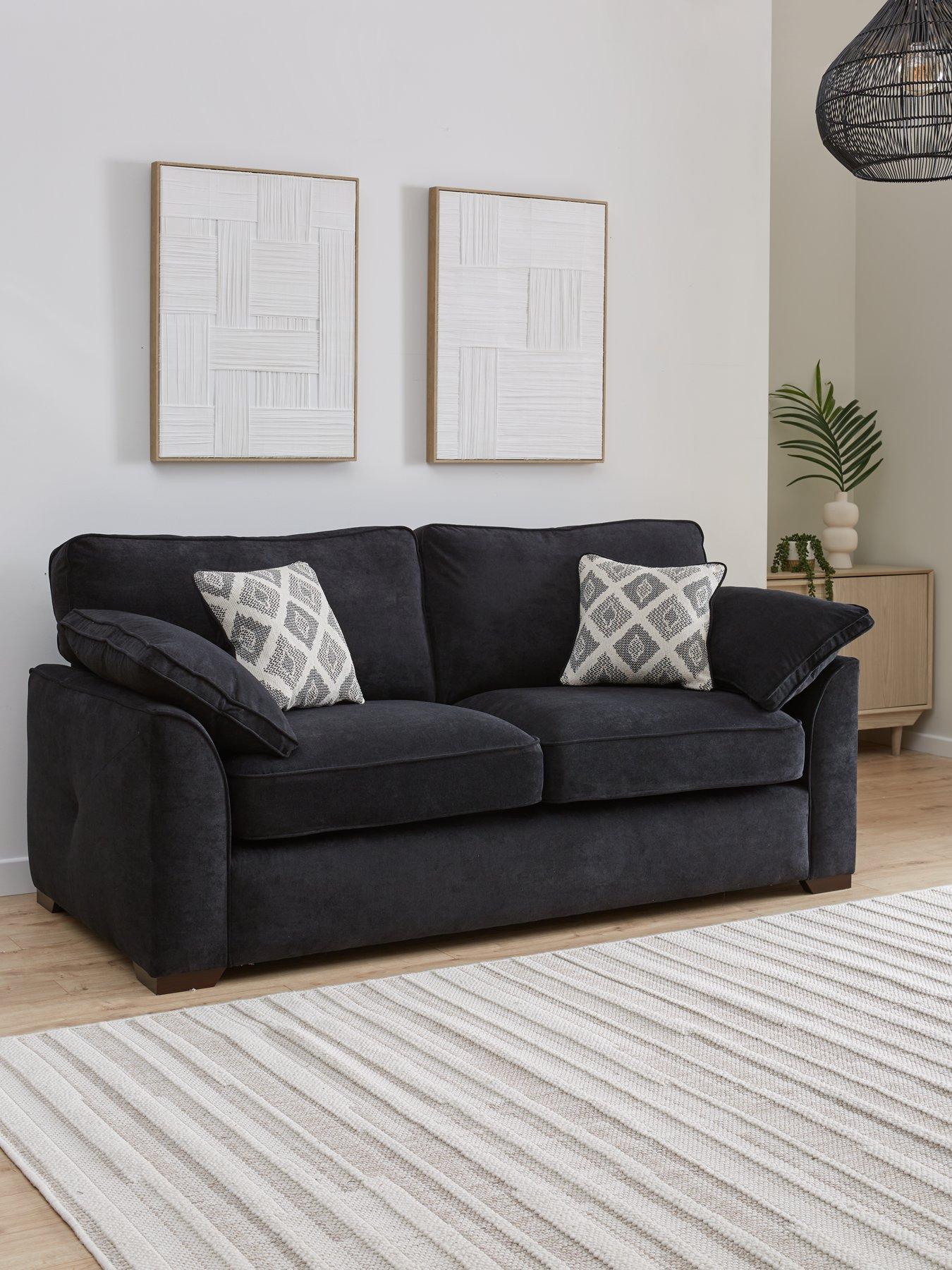 The Very Collection Cesena 3 Seater Fabric Sofa - Made to Order in the UK - FSC® Certified