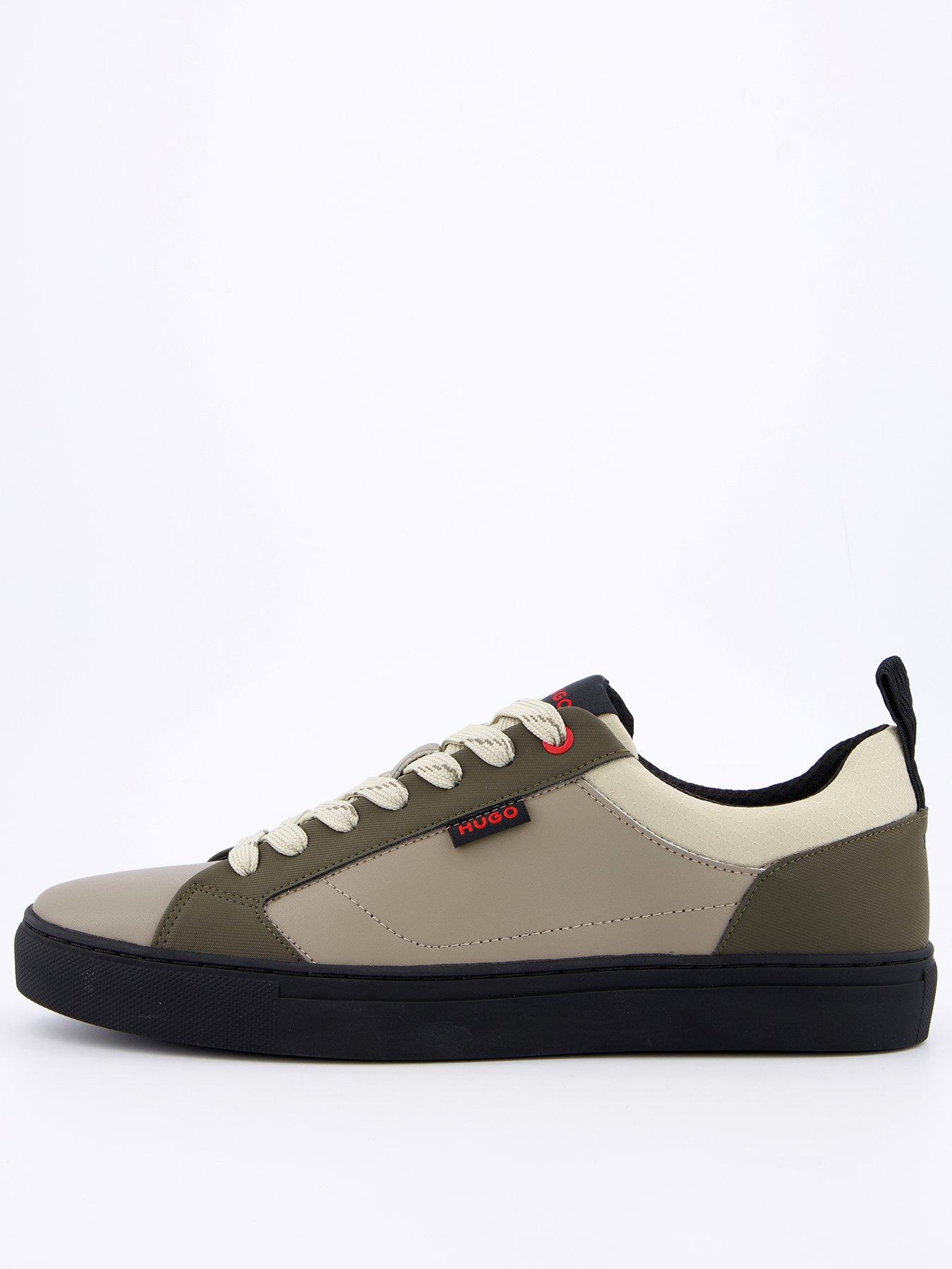 hugo-morrie-contrast-tennis-trainer-beige