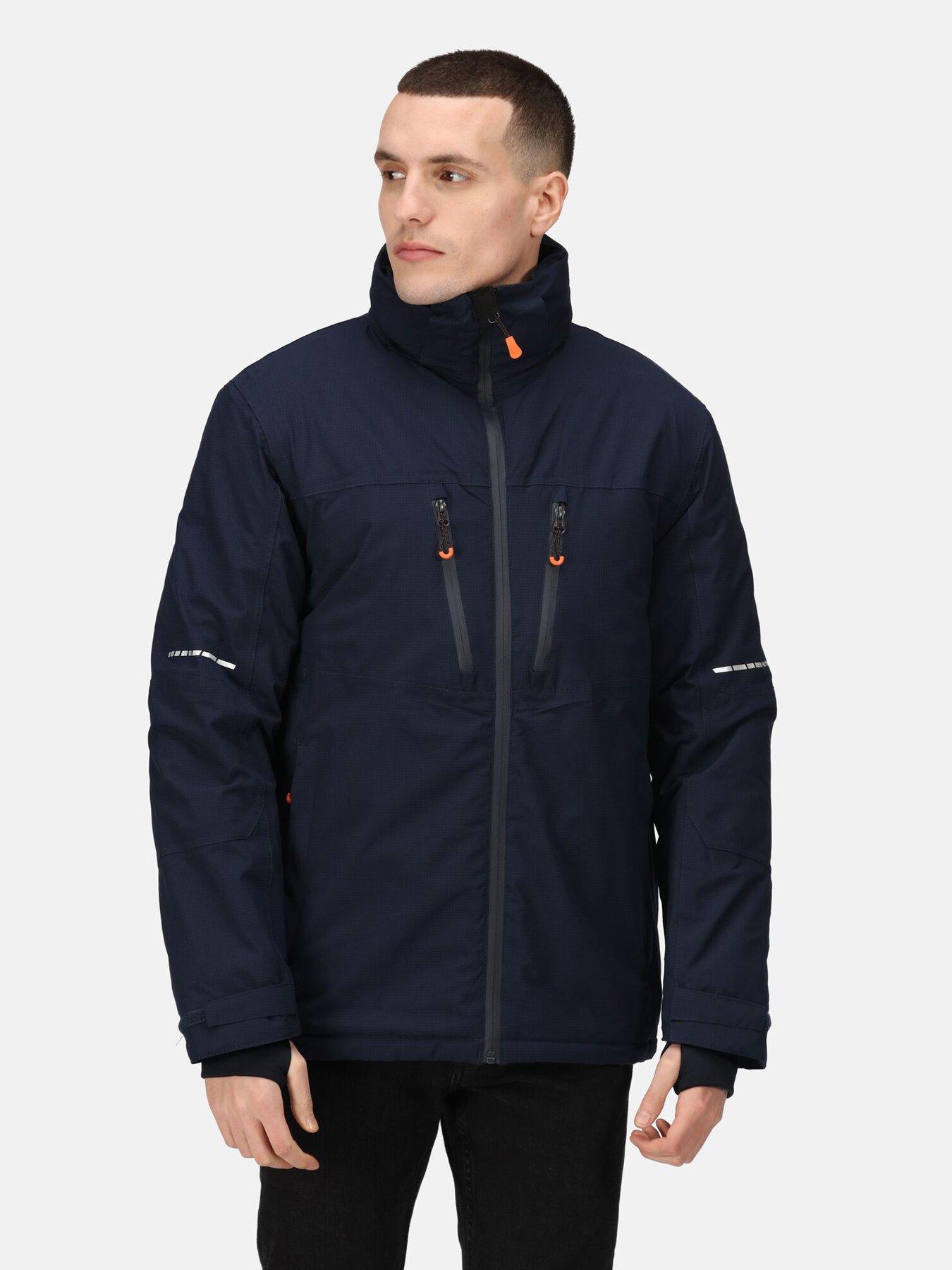  image of regatta-professional-workwear-marauder-iii-jacket--navygrey