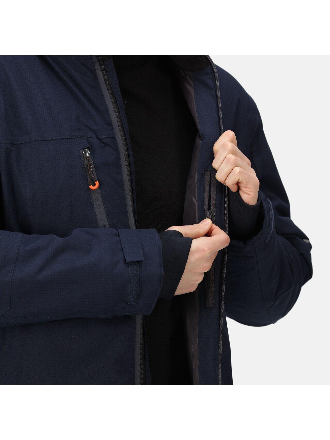  image of regatta-professional-workwear-marauder-iii-jacket--navygrey
