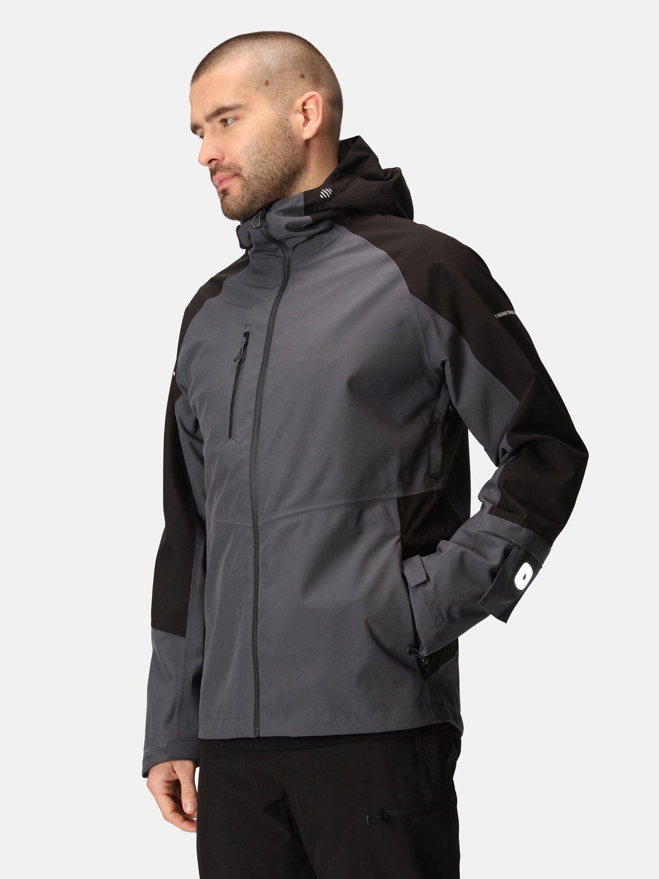 Image 1 of 6 of Regatta Professional Workwear X Pro Beacon Waterproof Jacket -seal Grey/black