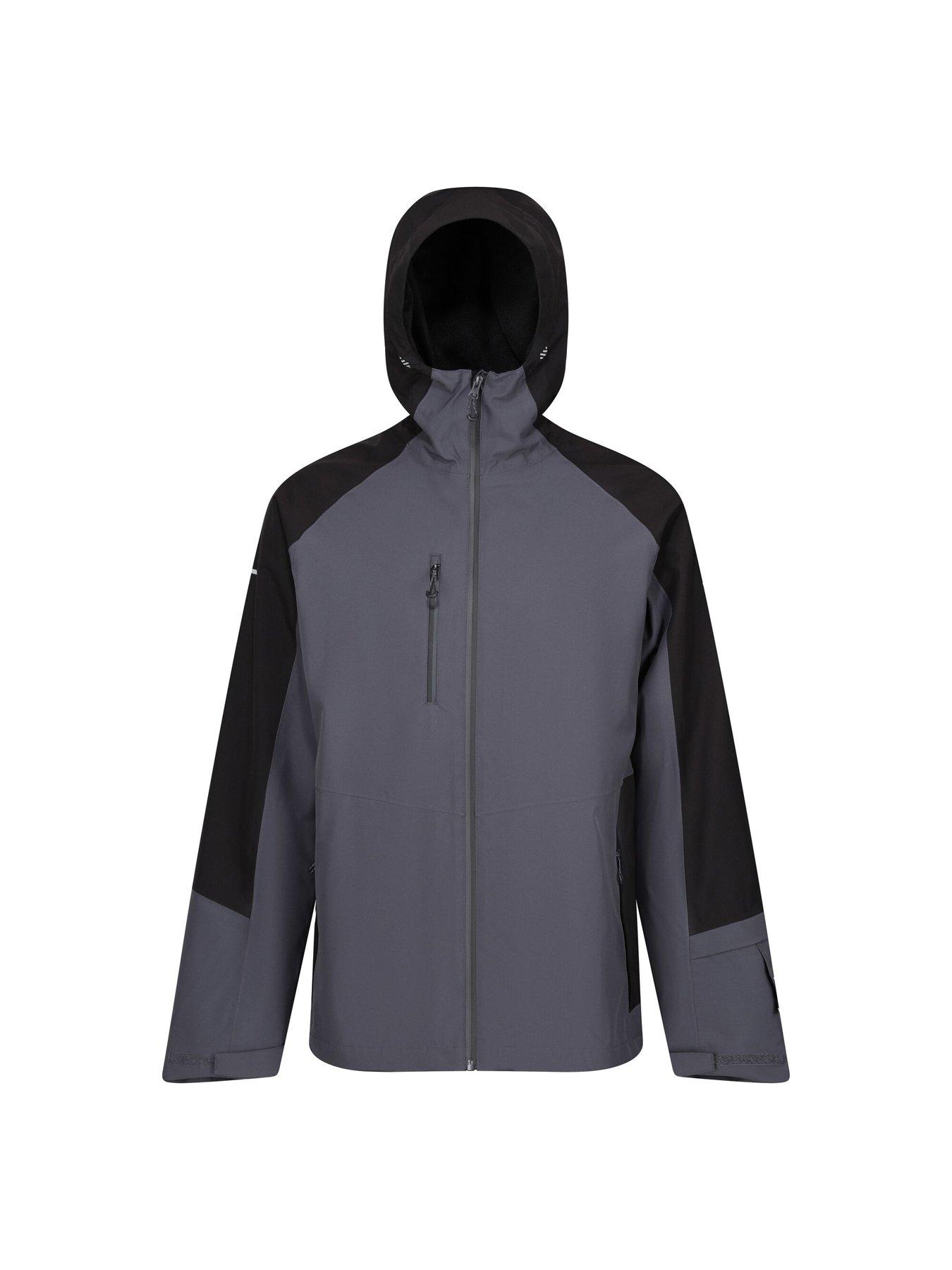 Image 5 of 6 of Regatta Professional Workwear X Pro Beacon Waterproof Jacket -seal Grey/black