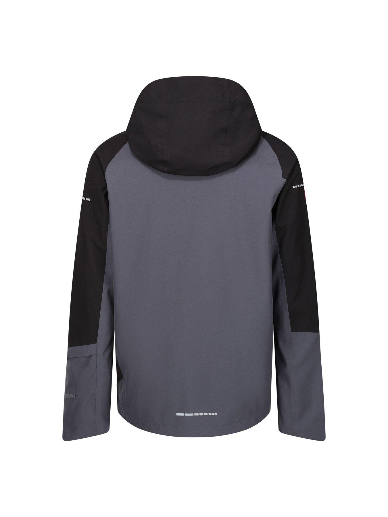 Image 6 of 6 of Regatta Professional Workwear X Pro Beacon Waterproof Jacket -seal Grey/black