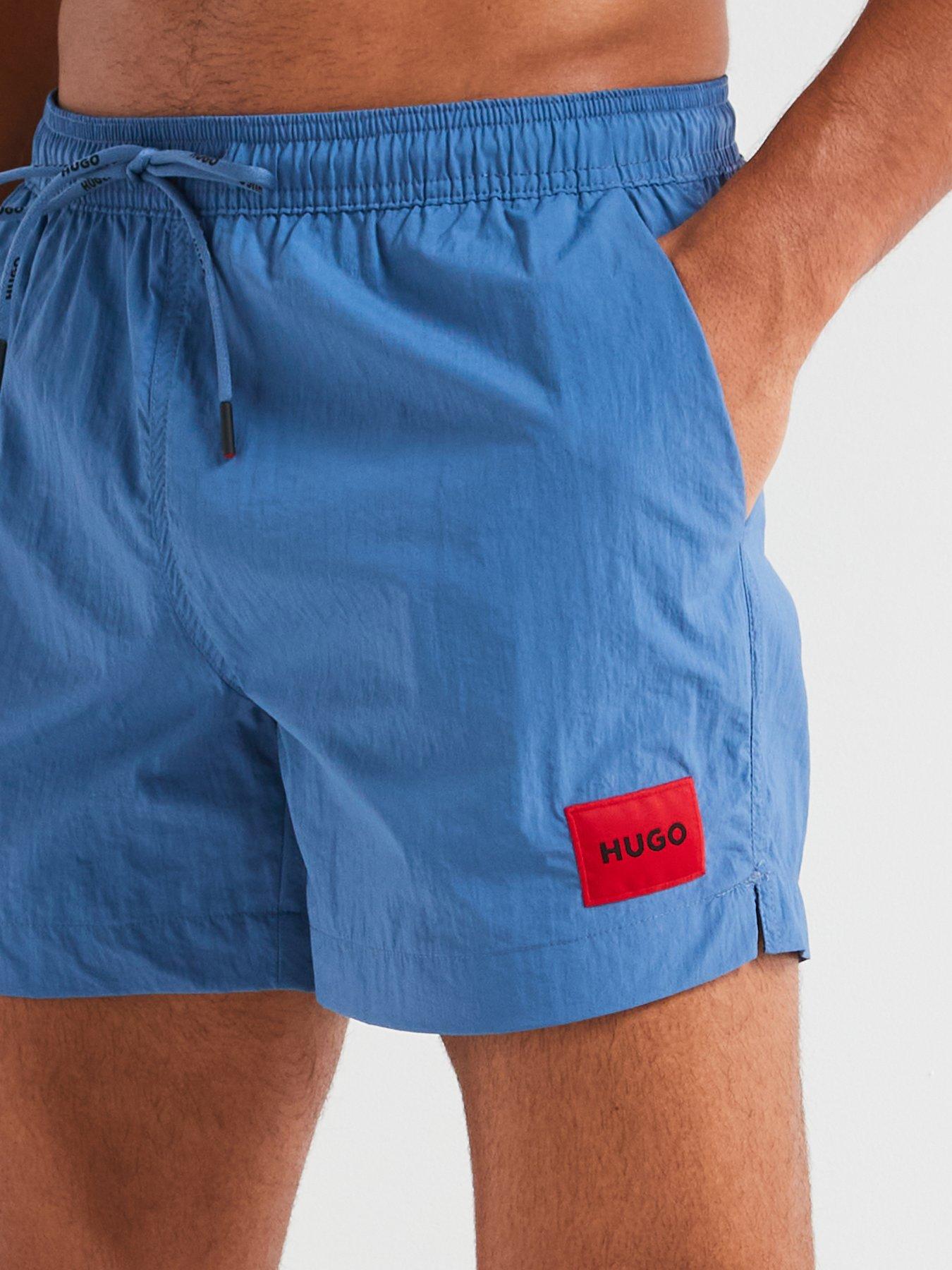  image of hugo-dominica-swim-shorts-blue