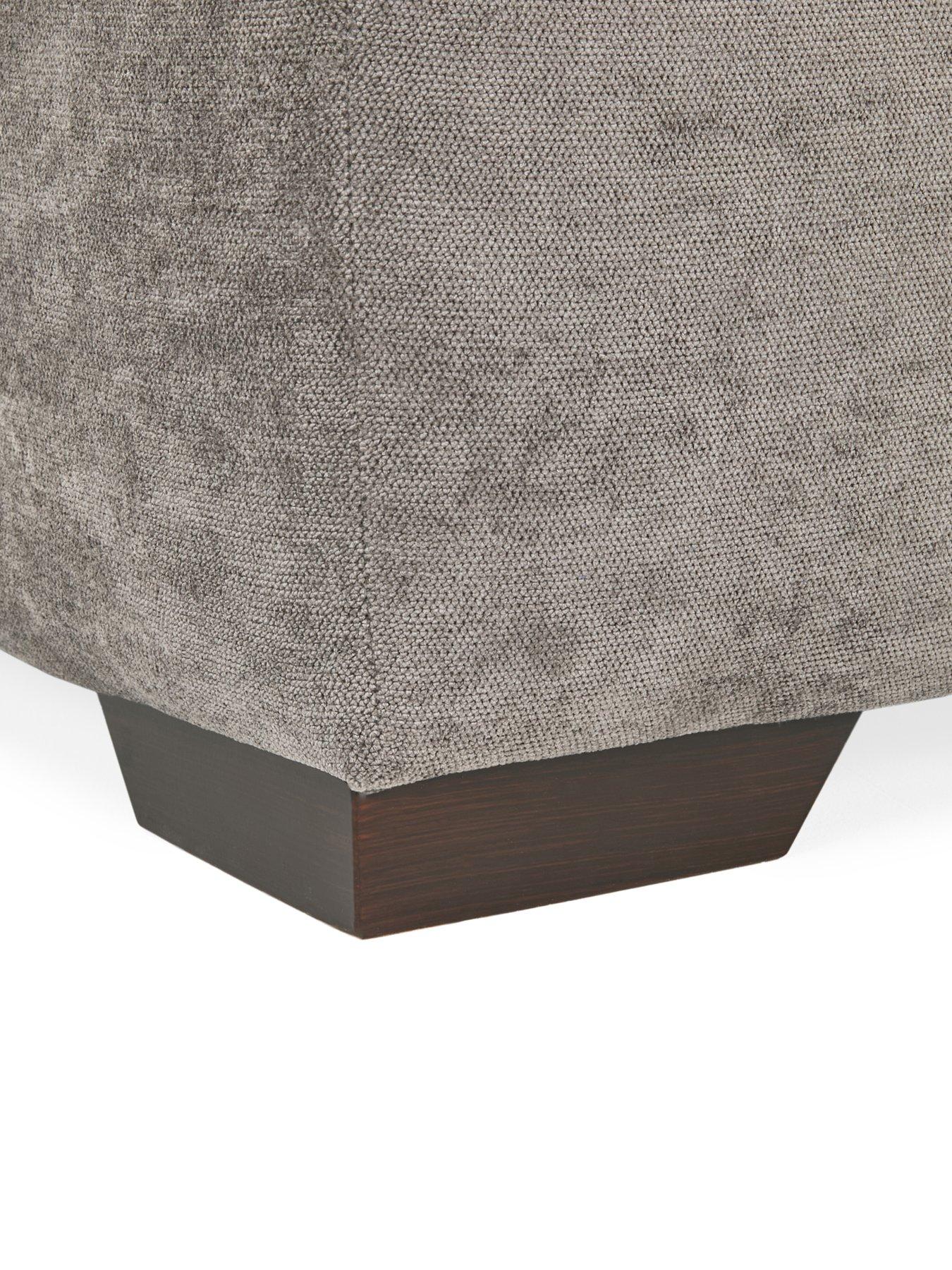  image of very-home-cesena-fabric-large-footstool