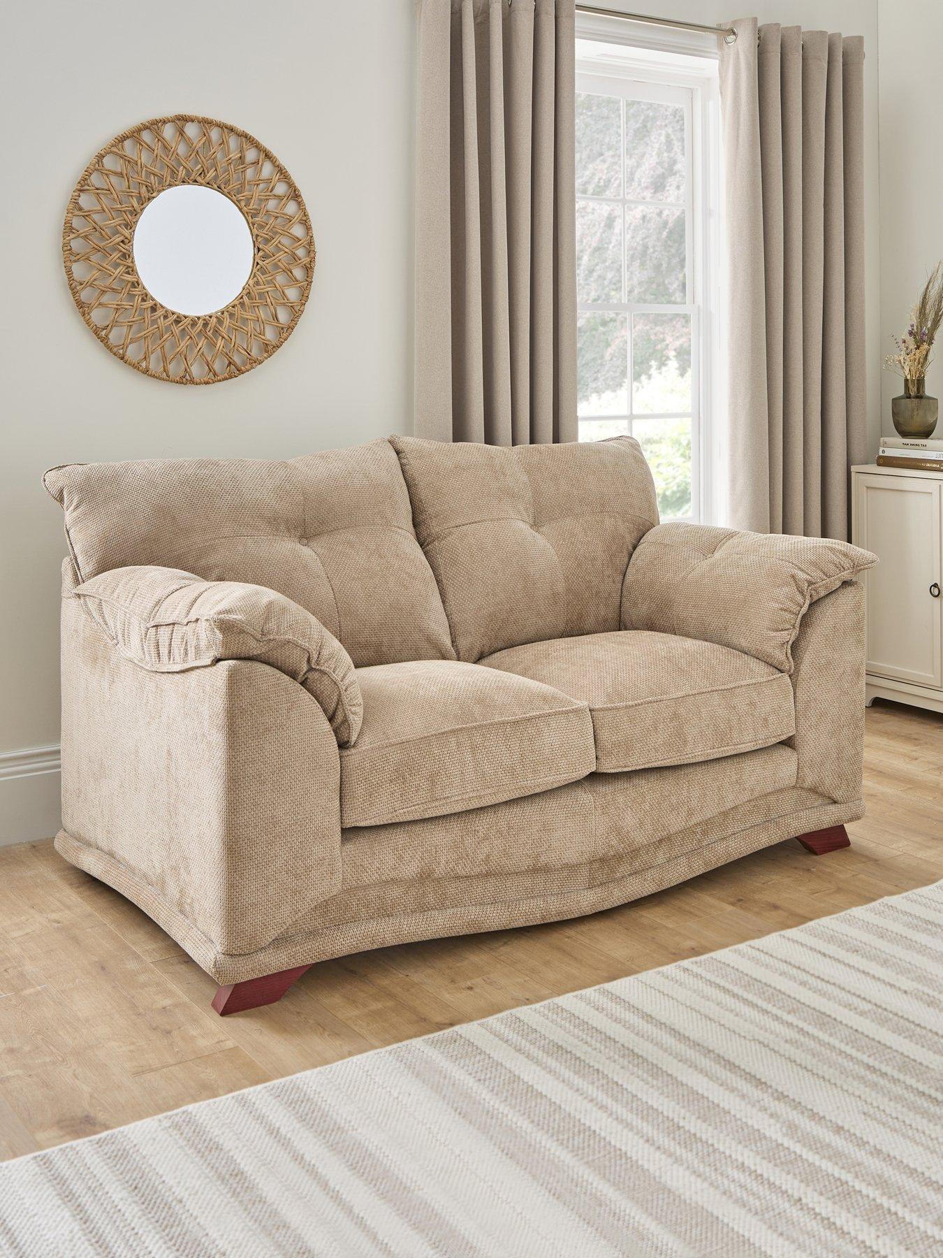 undefined Evissa 2 Seater Fabric Sofa - Made to Order in the UK