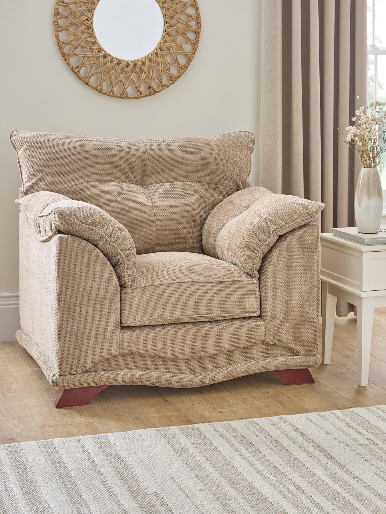 undefined Evissa Fabric Chair - Made to Order in the UK