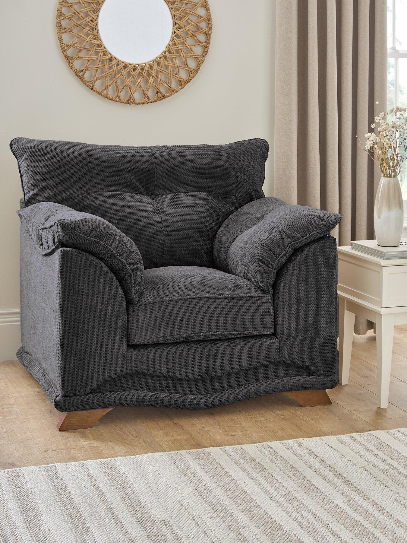 undefined Evissa Fabric Chair - Made to Order in the UK