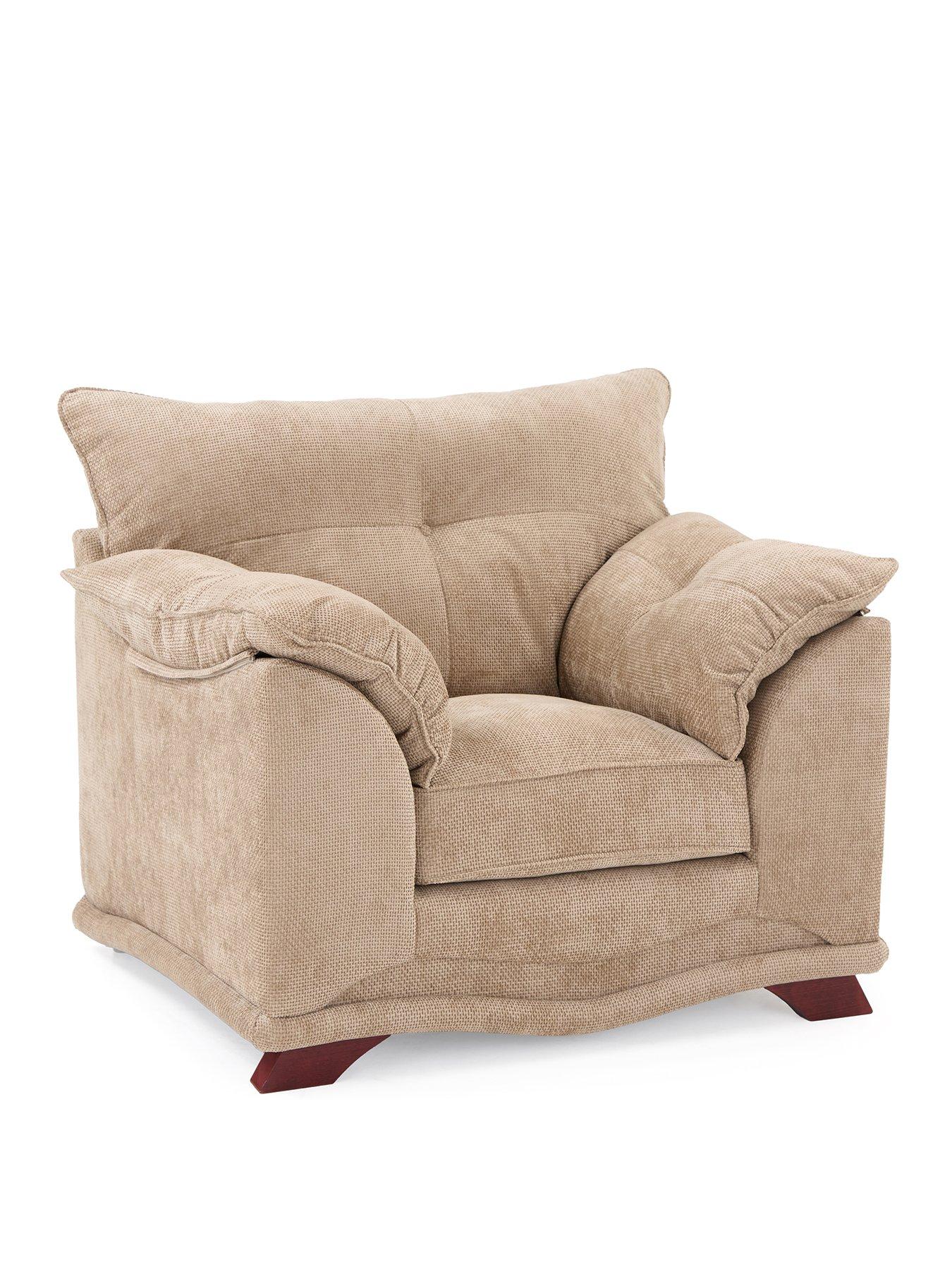 Image 3 of 7 of Very Home Evissa Fabric Chair - Made to Order in the UK