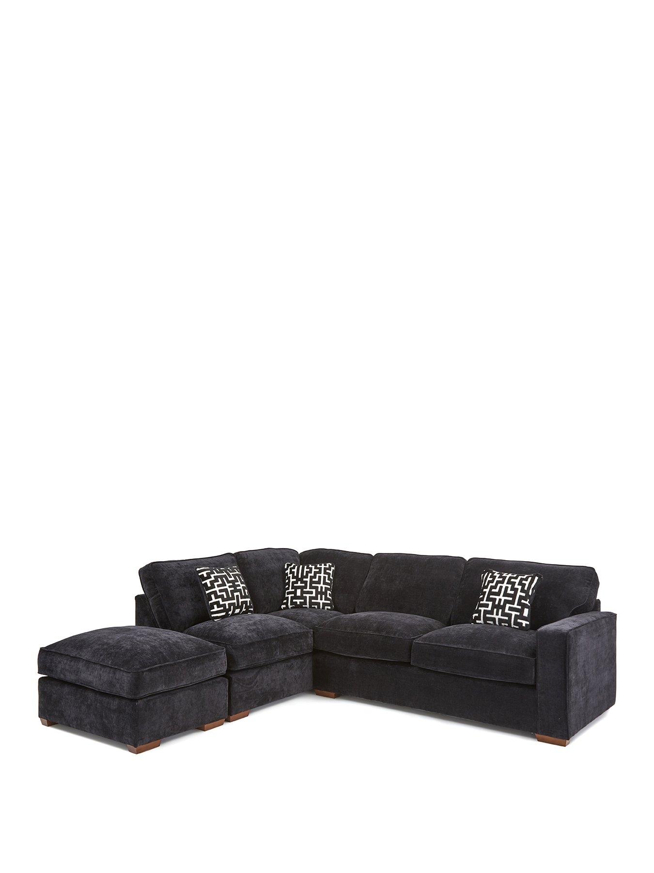  image of very-home-monaco-lh-corner-fabric-chaise