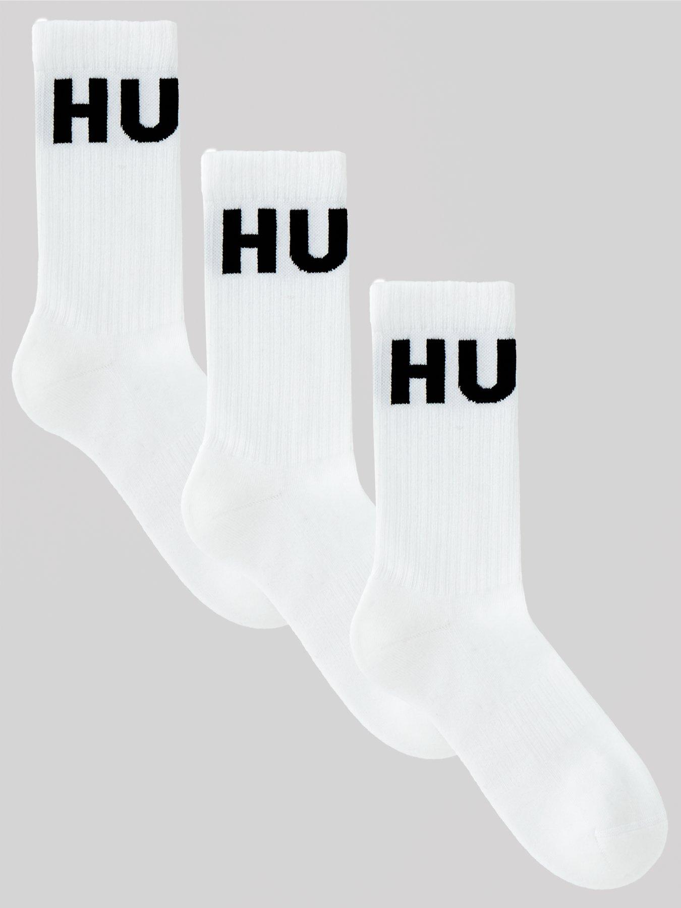 hugo-3-pack-qs-iconic-logo-crew-socks-white