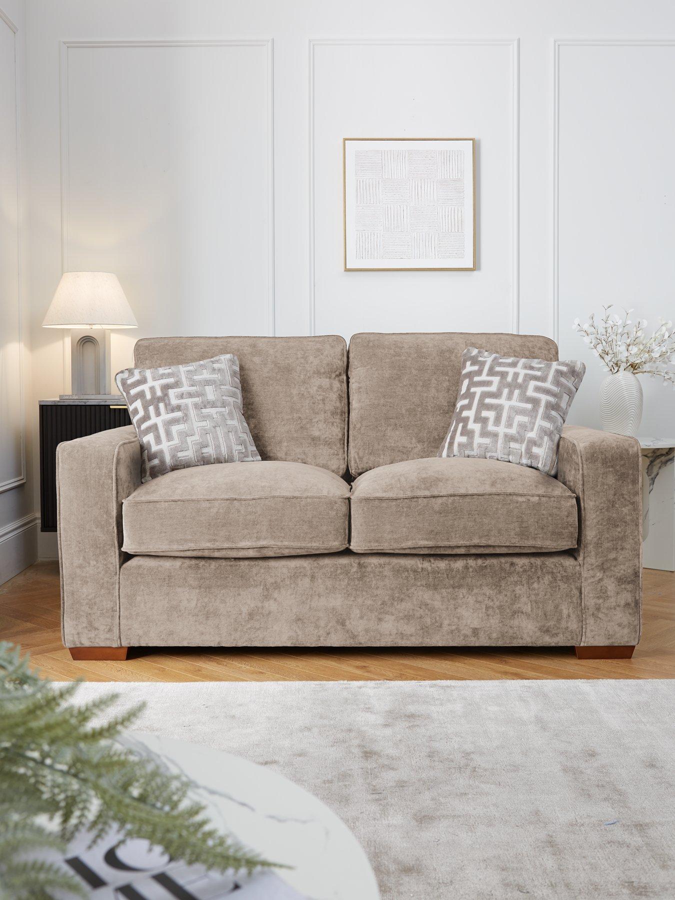 undefined Monaco 2 Seater Fabric Sofa - Made to Order in the UK