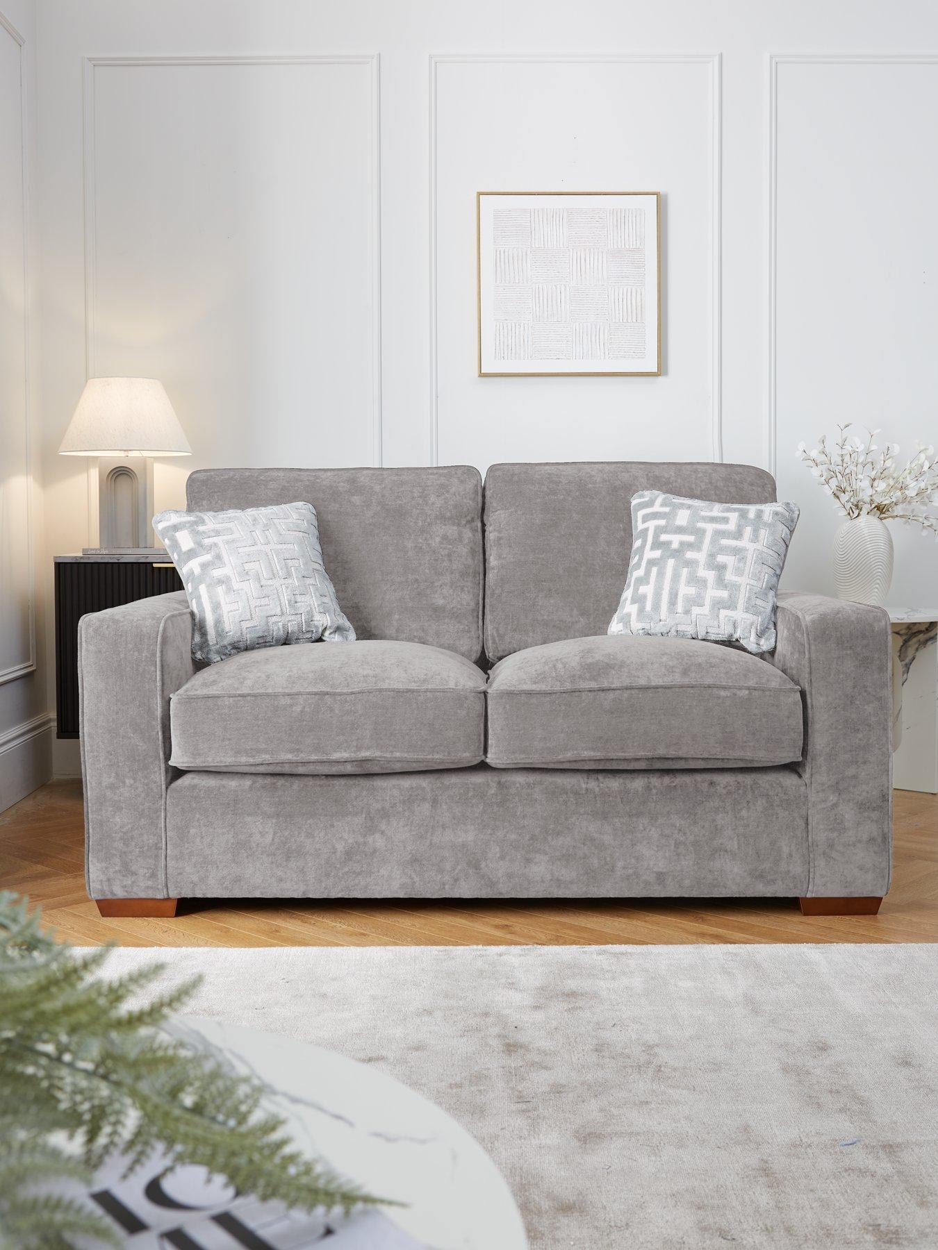The Very Collection Monaco 2 Seater Fabric Sofa - Made to Order in the UK - FSC® Certified