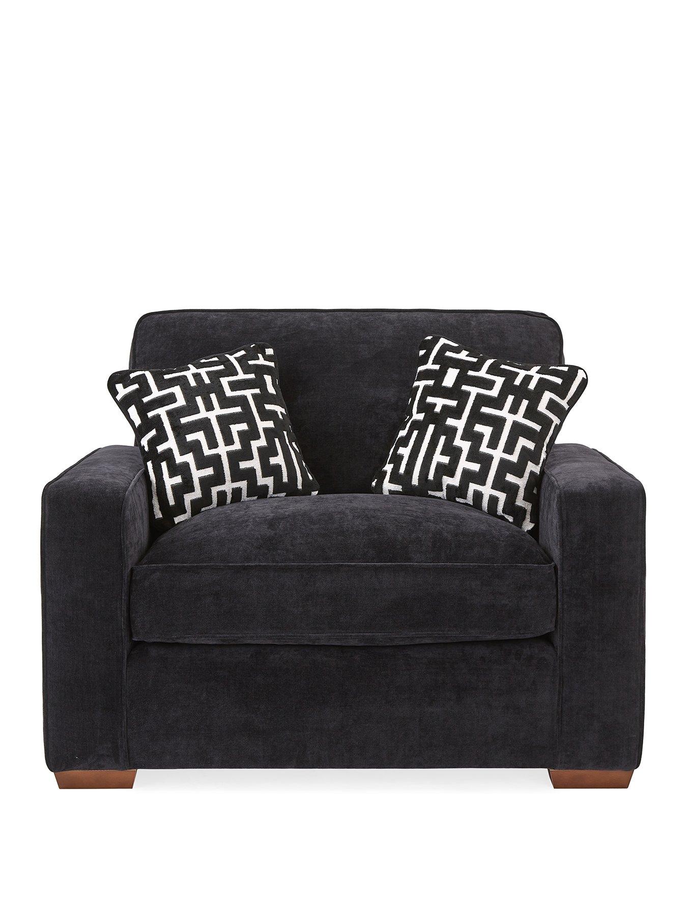 image of very-home-monaco-fabric-snugglenbspchair