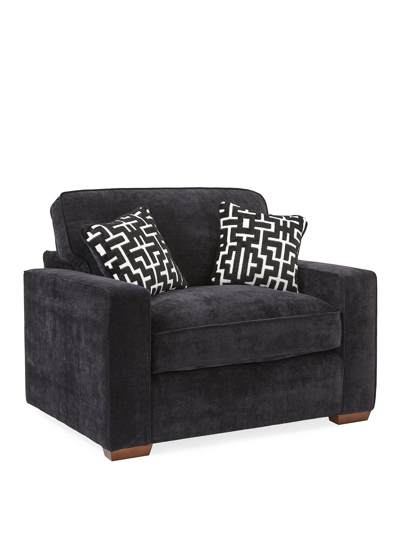 Image 3 of 6 of Very Home Monaco Fabric Snuggle&nbsp;Chair&nbsp;- Made to Order in the UK