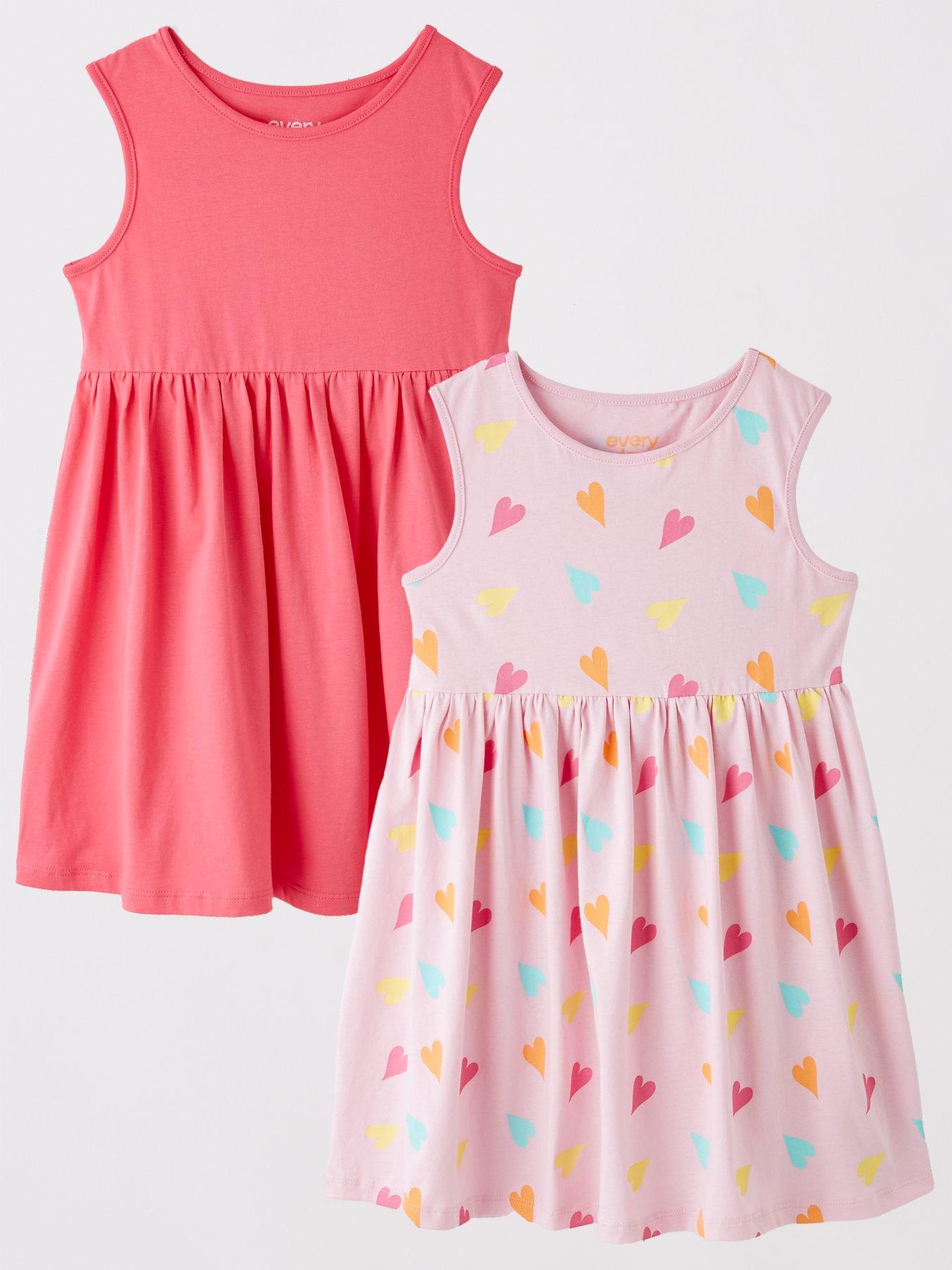 everyday-girls-2-pack-heart-print-sleeveless-dresses-multi