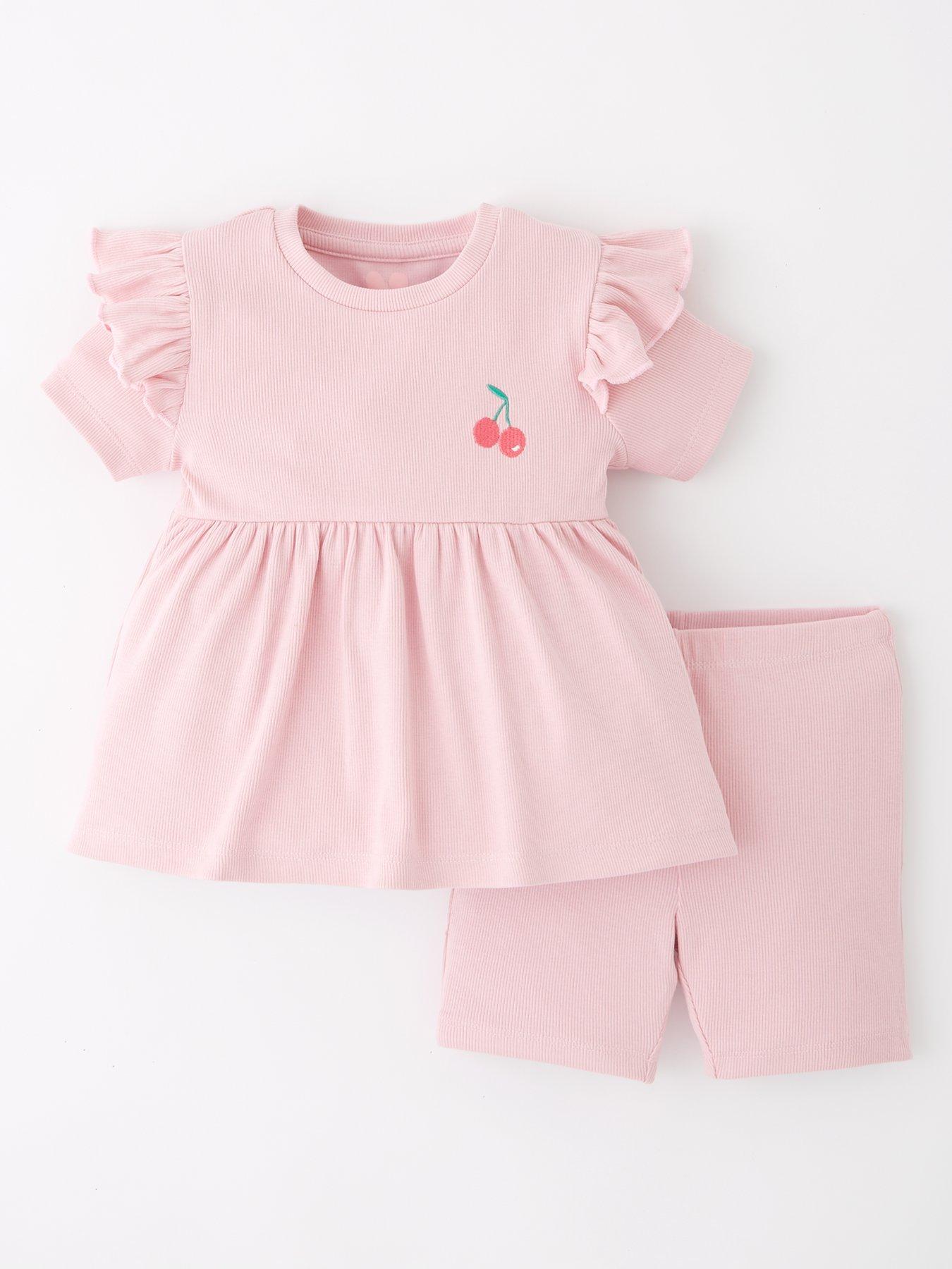 mini-v-by-very-girls-rib-cherry-top-and-cycling-short-set