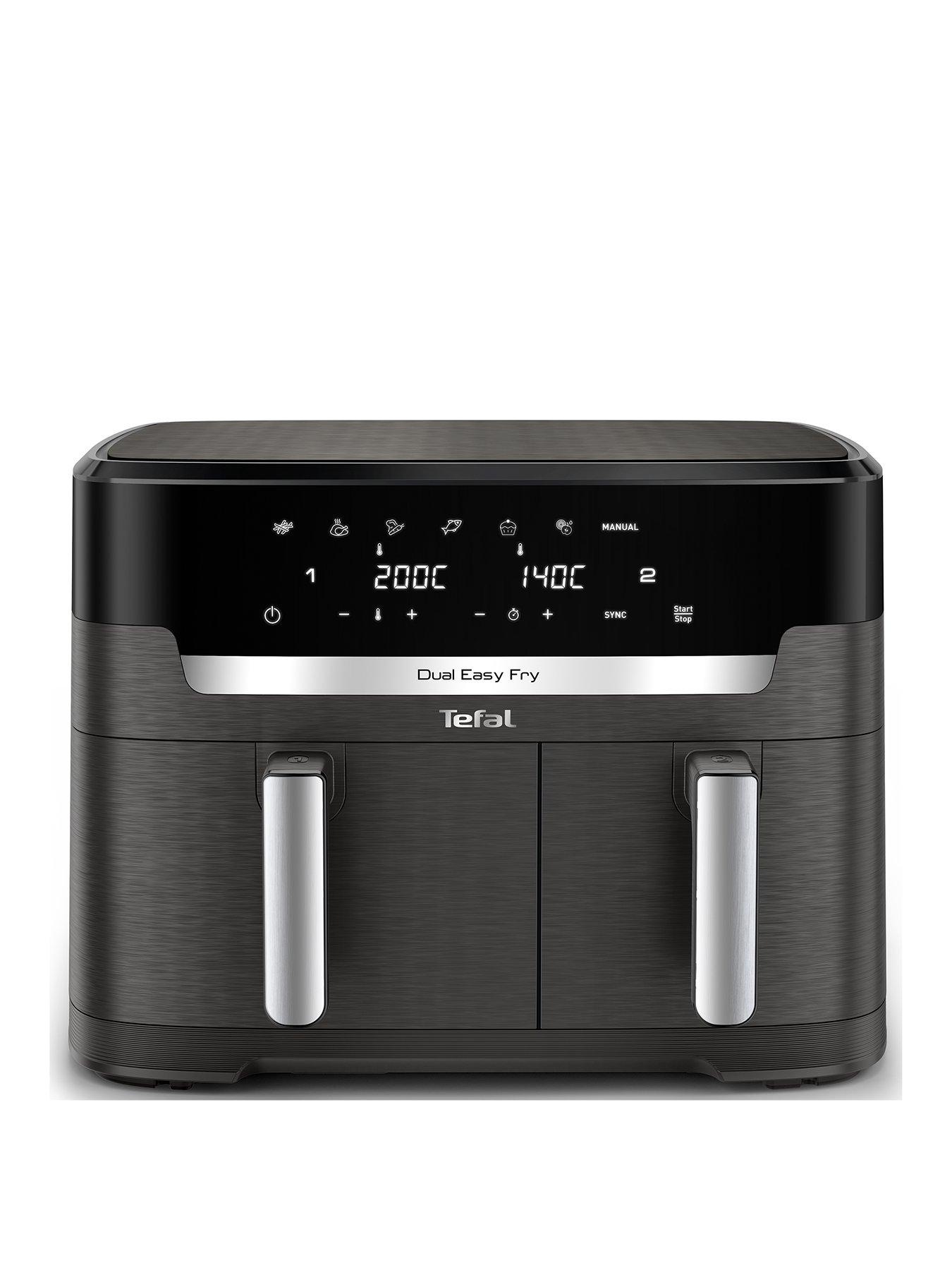 tefal-easy-fry-xxl-dual-air-fryer-coal-grey-11l