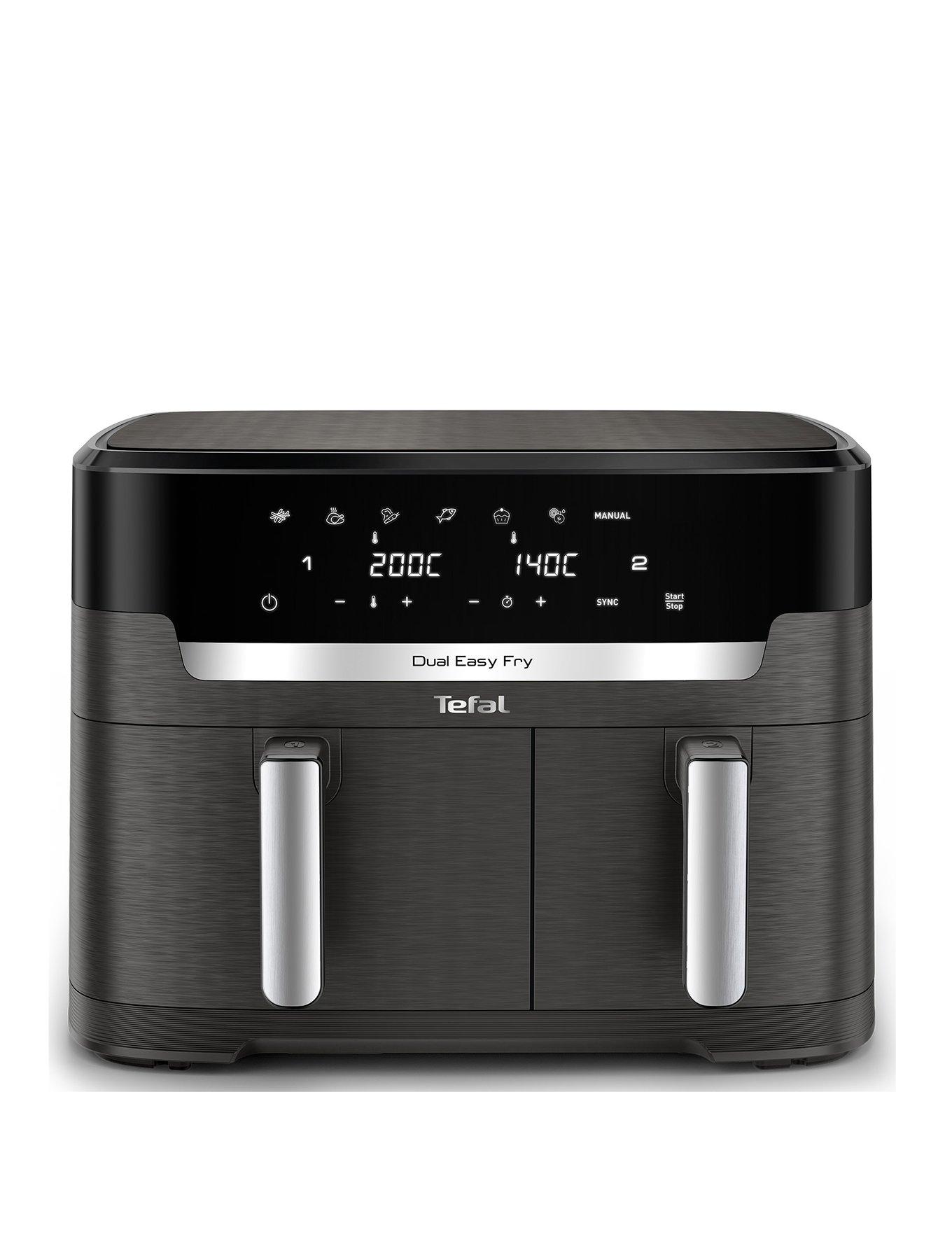 tefal-easy-fry-xxl-dual-air-fryer-coal-grey-11l