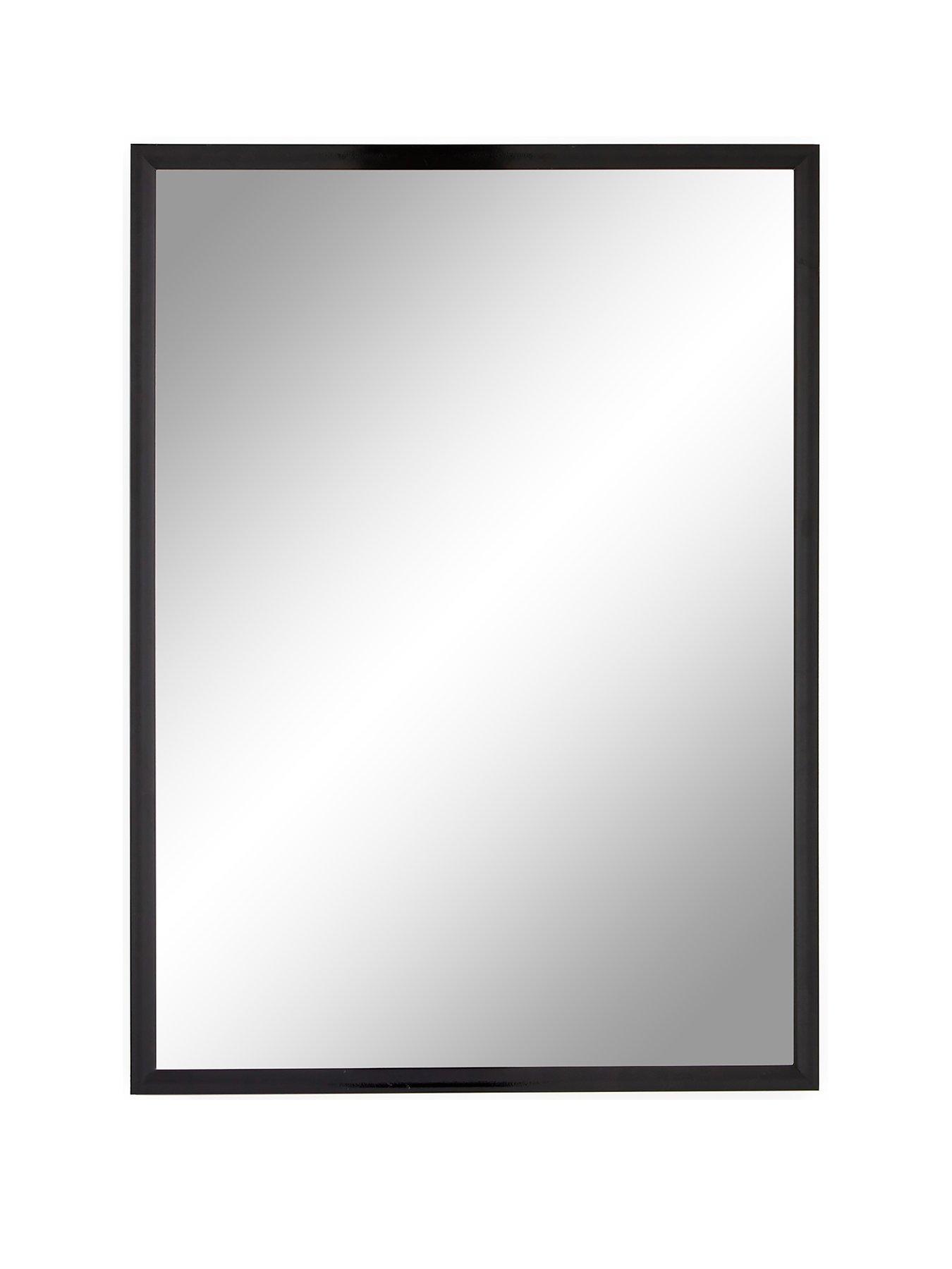  image of everyday-rectangular-mirror-black-53x73cm