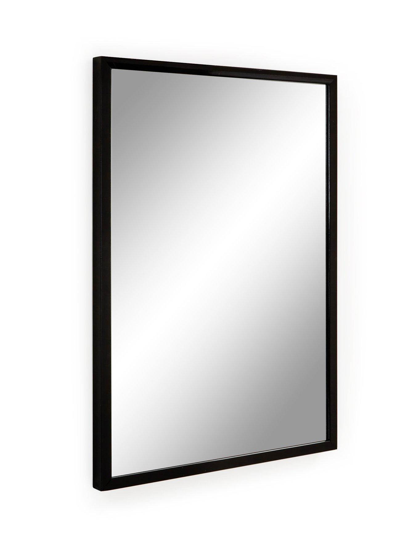  image of everyday-rectangular-mirror-black-53x73cm