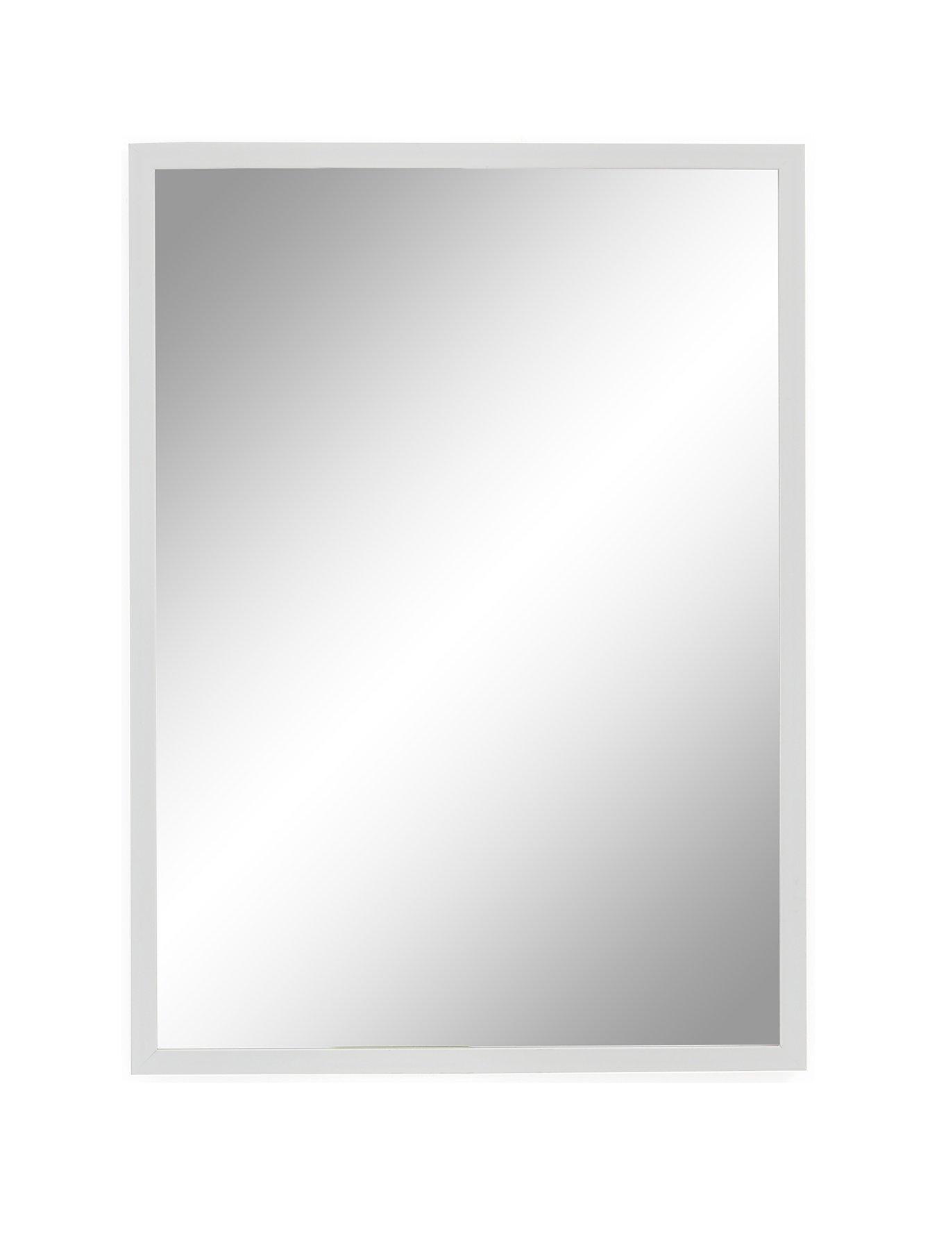  image of everyday-rectangular-mirror-white-53x73cm