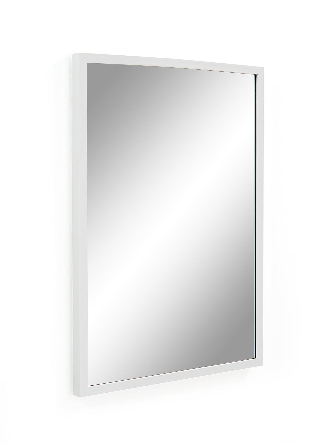  image of everyday-rectangular-mirror-white-53x73cm
