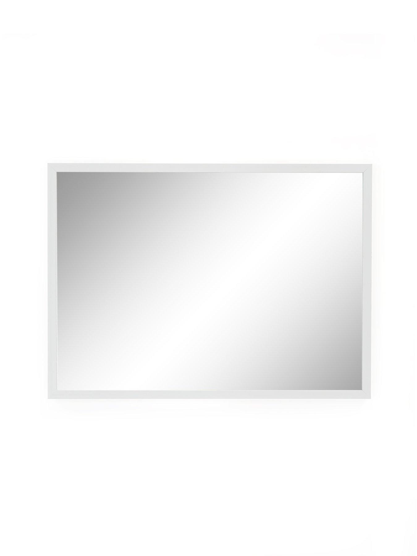  image of everyday-rectangular-mirror-white-53x73cm