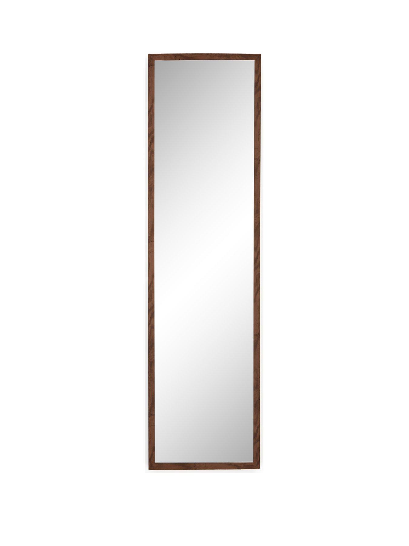 Image 2 of 6 of Very Home Tall Rectangular Mirror - Brown 125x33.5cm