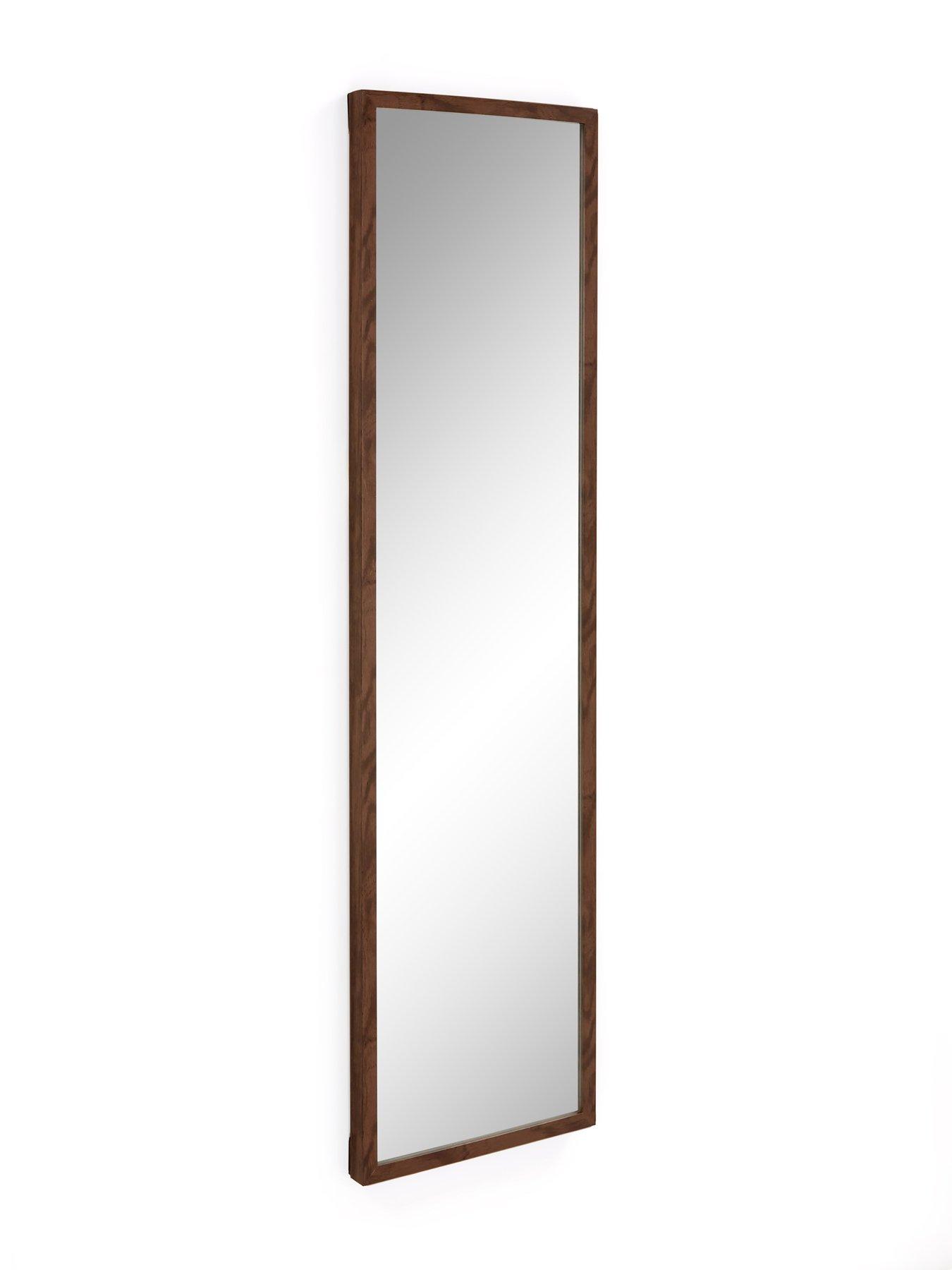 Image 3 of 6 of Very Home Tall Rectangular Mirror - Brown 125x33.5cm