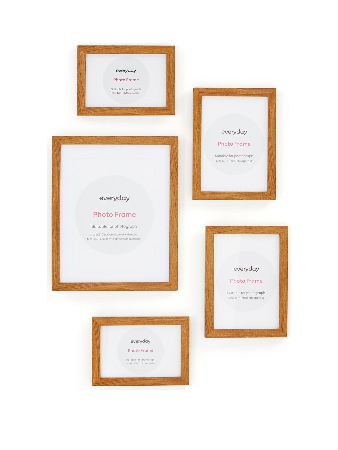 Image 2 of 5 of The Very Collection Set of 5 Gallery Frames - Natural