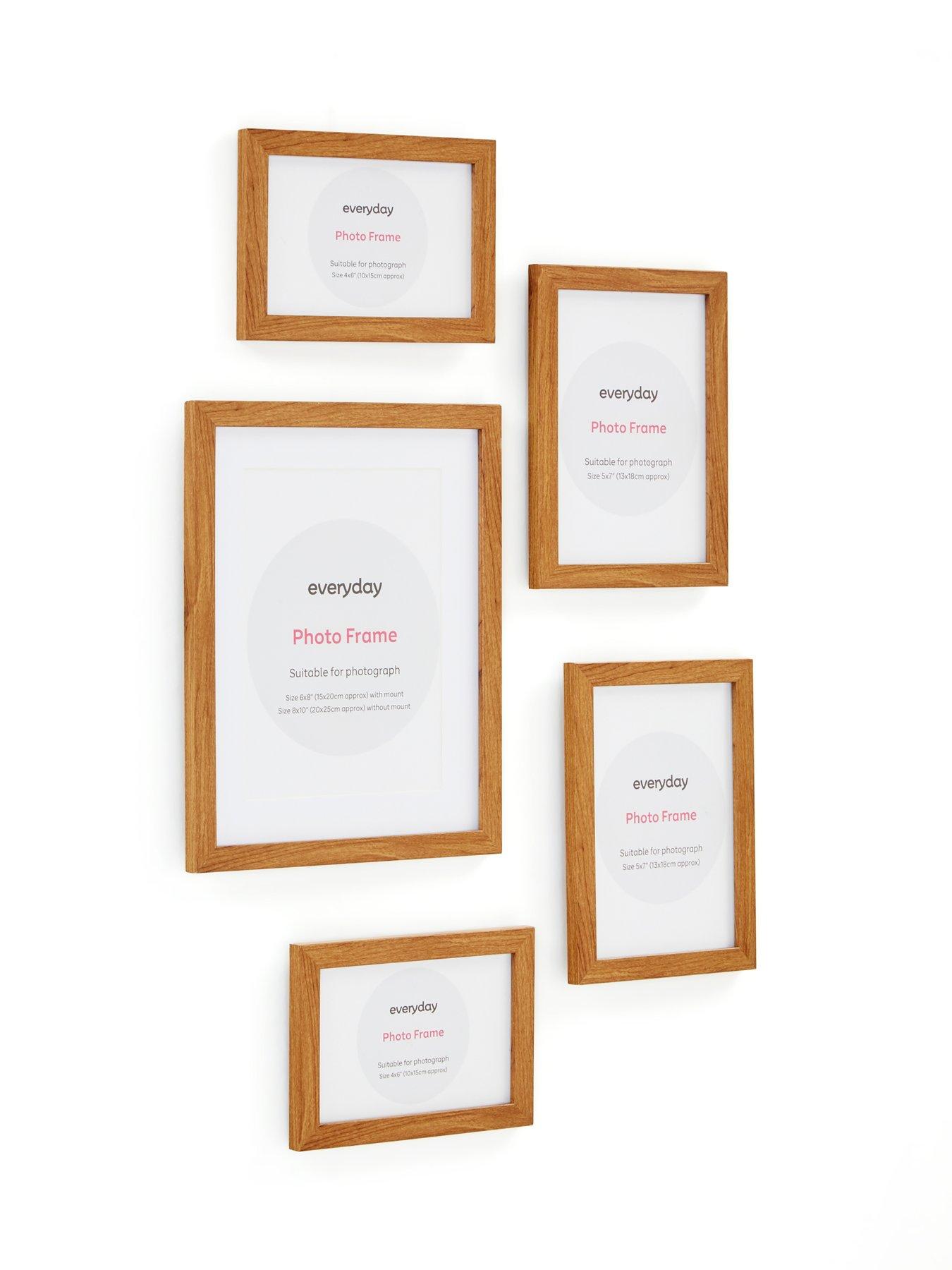 Image 3 of 5 of The Very Collection Set of 5 Gallery Frames - Natural